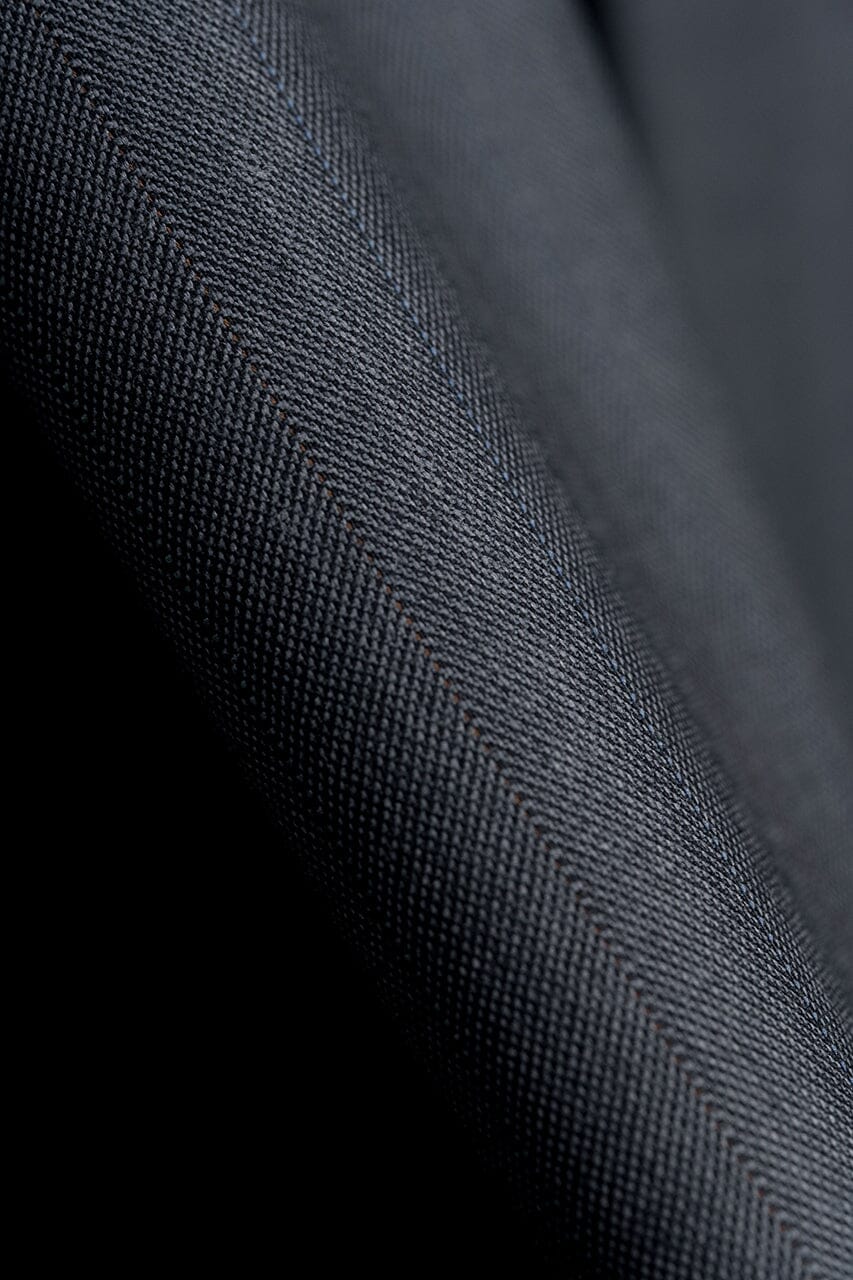 Vintage Suit Fabrics-Arthur Harrison V23158 Grey Stripe Wool Cashmere Suiting -3m
