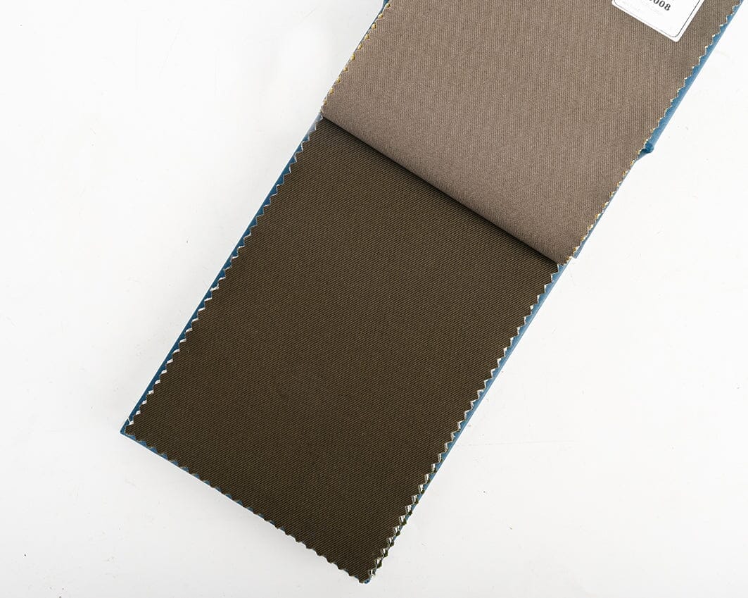 TheKhakiClub Suit Fabric-Brisbane Moss T3009 Dark Brown Heavy Cotton