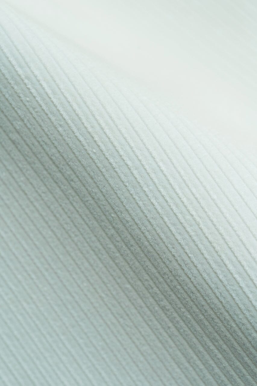 LaGondola Suit Fabric-Brisbane Moss T3801 Brisbane Moss 10 Wale White Cotton Corduroy