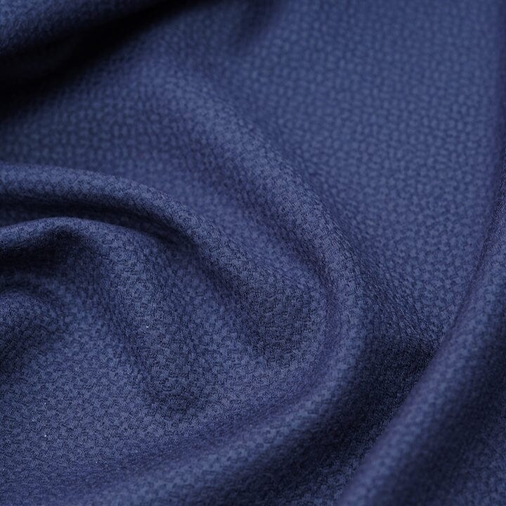 Vintage Suit Fabrics-Dormeuil V10485 Dormeuil Fancy Navy Jacketing-2.3m