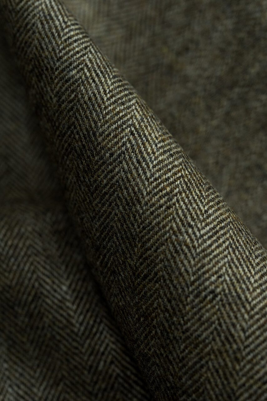 LaGondola Suit Fabric-E.Thomas GC50324 E.Thomas Wool Cashmere Jacketing-Sand HRB