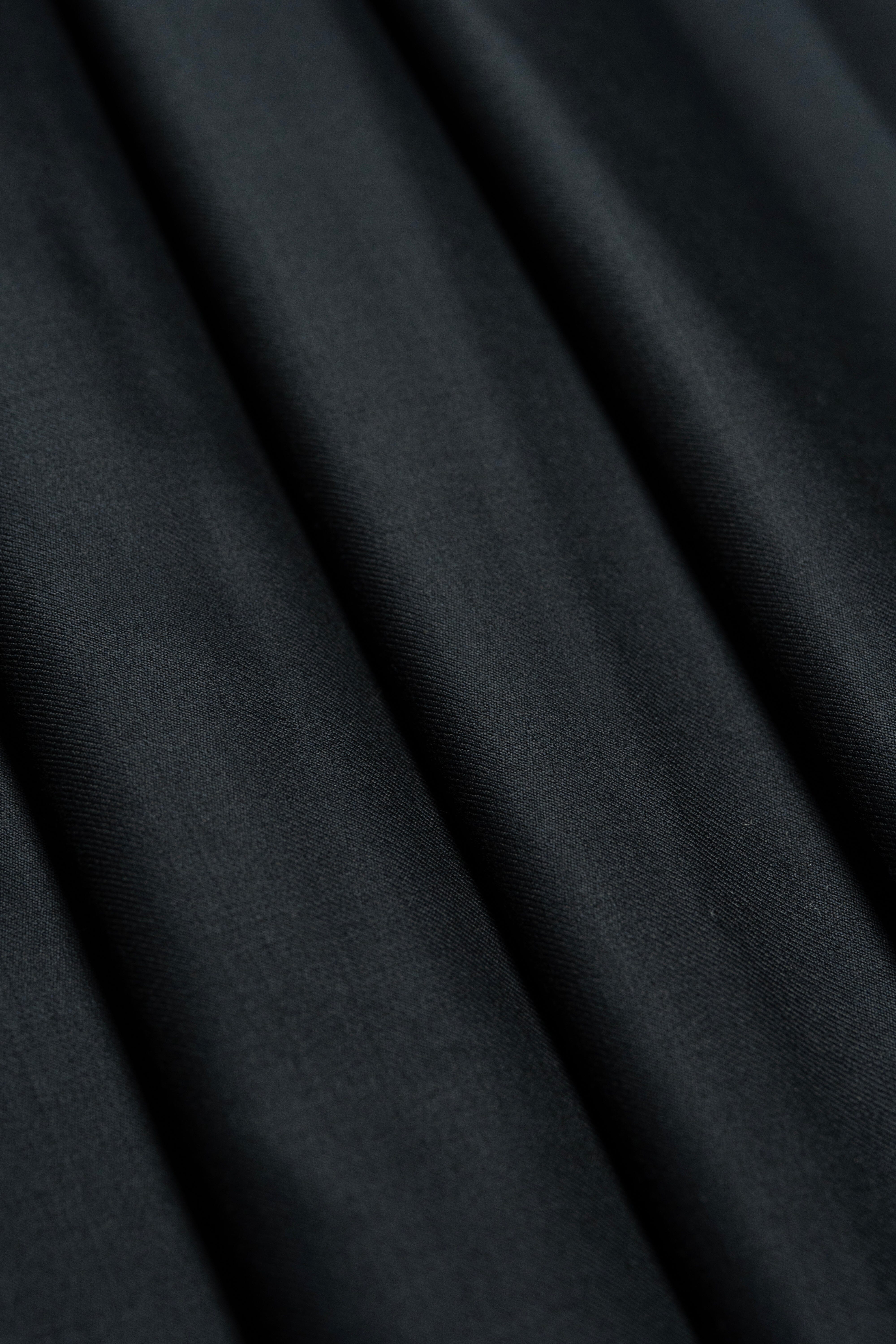 Modern Suit Fabrics-Huddersfield Cloth LS3756 Huddersfield Cloth Black 120's Merino Trousers - 2.1m