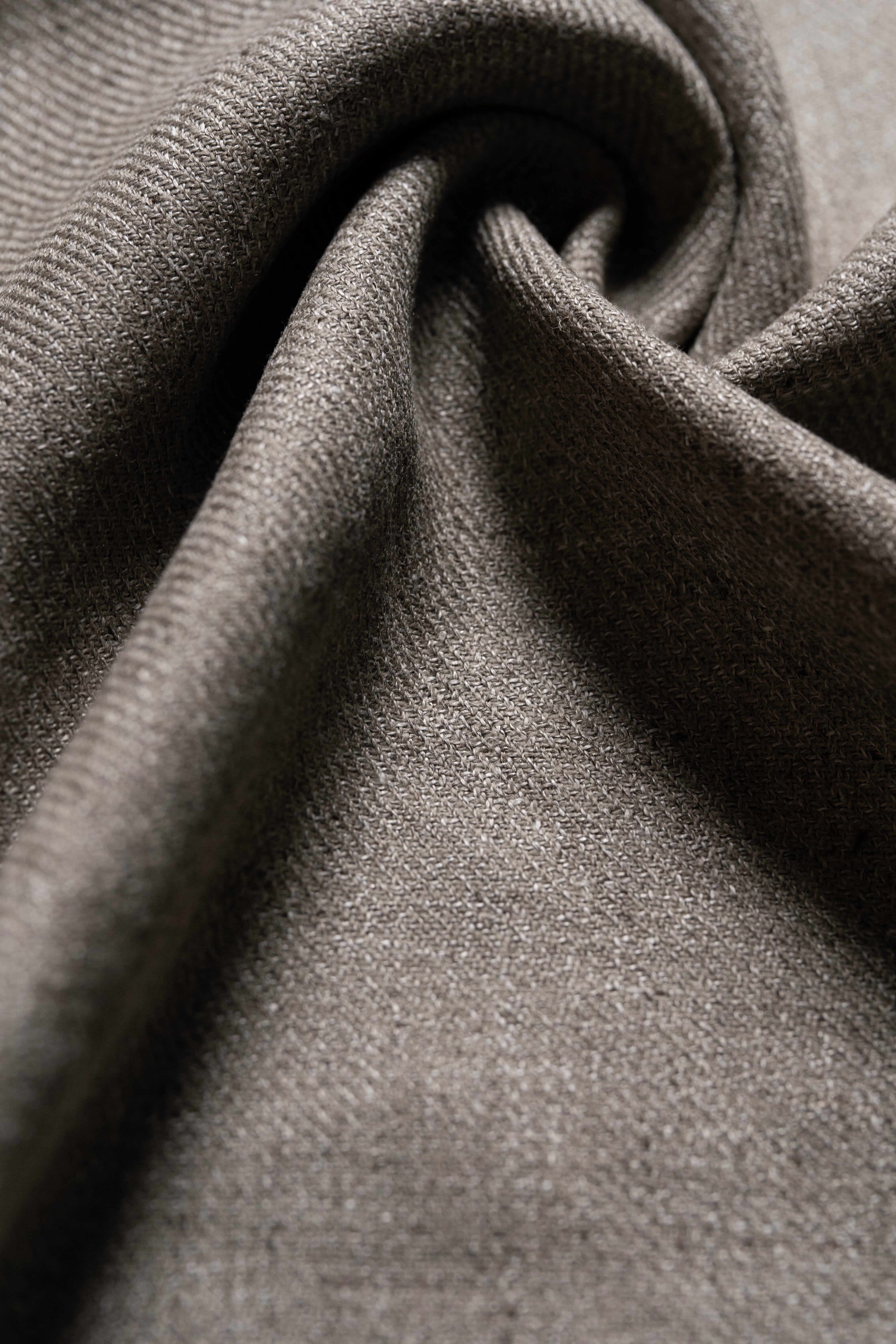 Modern Suit Fabrics-Marling & Evans Marling & Evans Taupe Wool Linen Jacketing (17527/J9)-1.8m