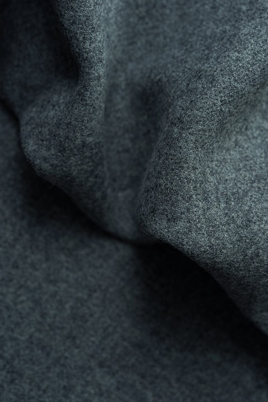 LaGondola Suit Fabric-Marton Mills GC50516 Marton Mills Winte Jacketing-Smoke Herringbone