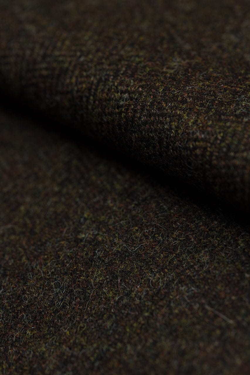 LaGondola Suit Fabric-Marton Mills GC50519 Marton Mills Winte Jacketing-Mocha Herringbone