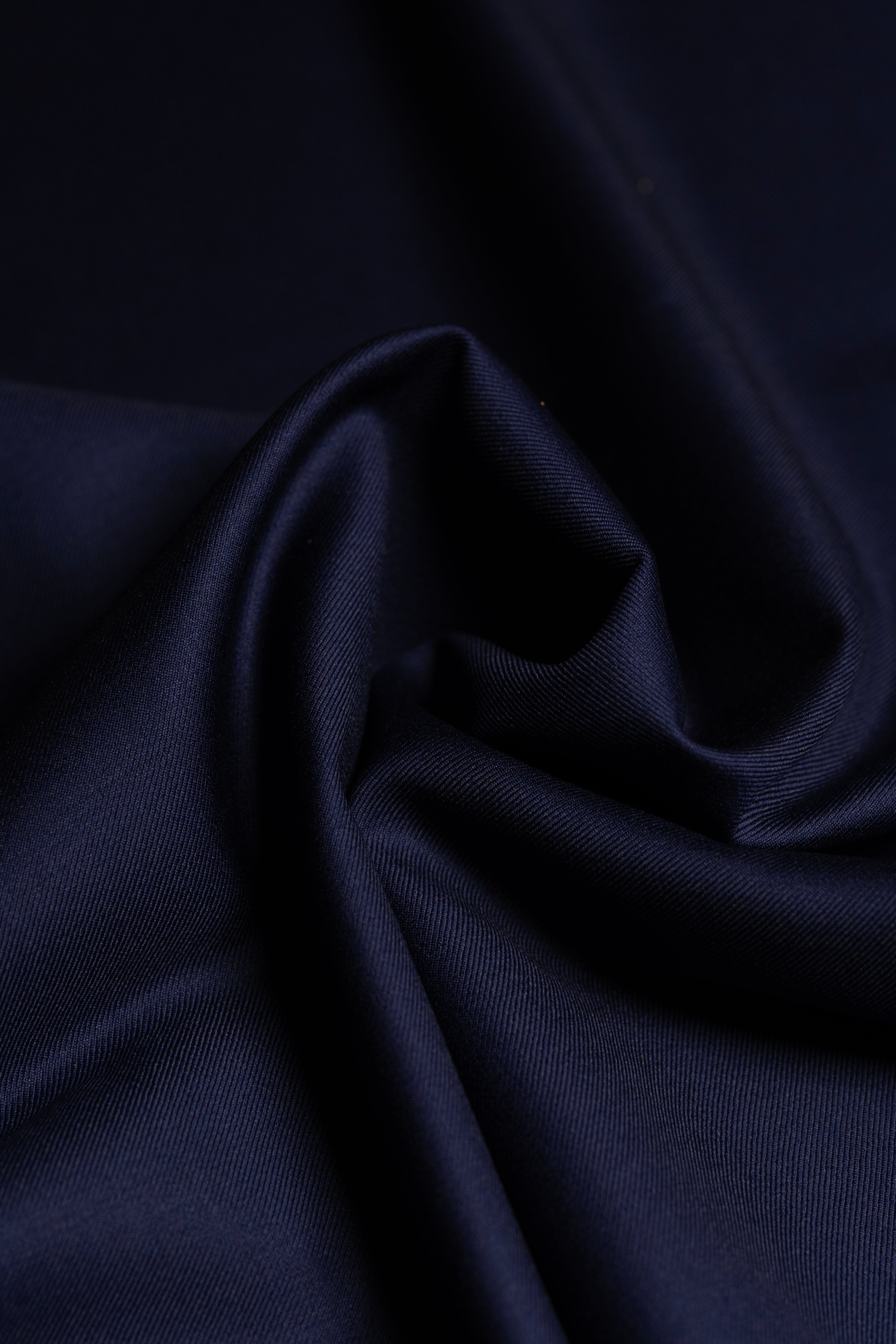 Modern Suit Fabrics-VBC 2237 16 VBC Navy Super 110's Wool Suiting - 3m