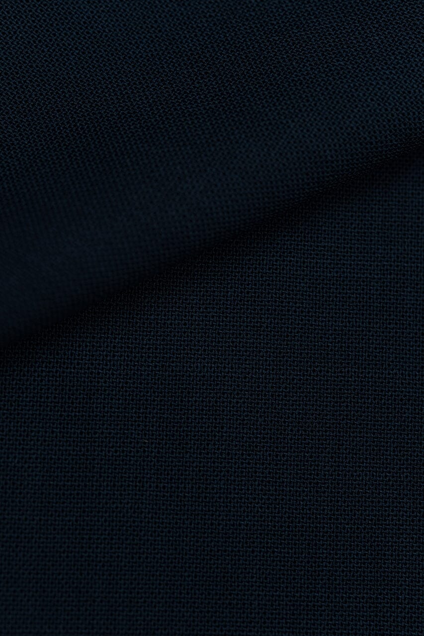 LaGondola Suit Fabric-VBC GC50221 VBC Navy 4ply Tropical Wool for Suits