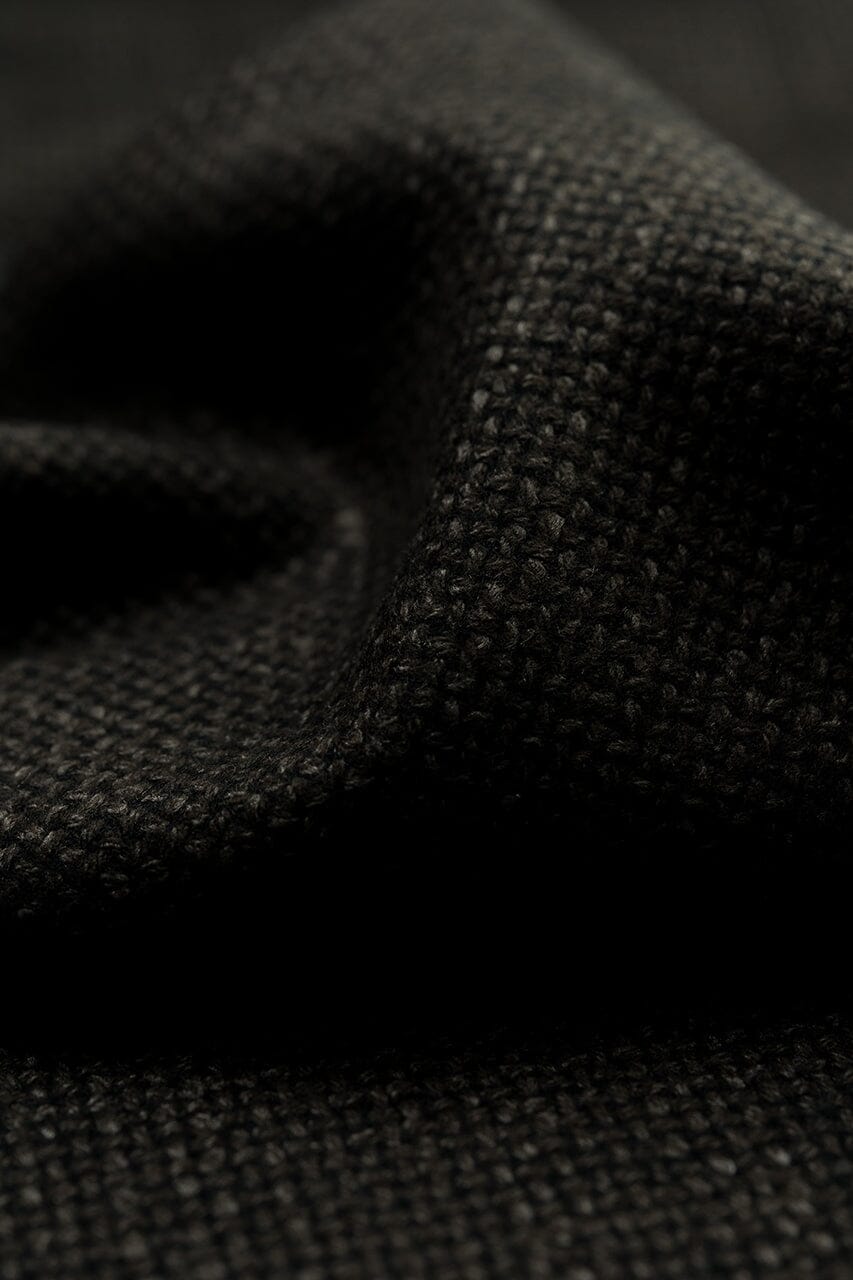 LaGondola Suit Fabric-VBC GC50320 VBC Wool Silk Jacketing-Brown Basketweave