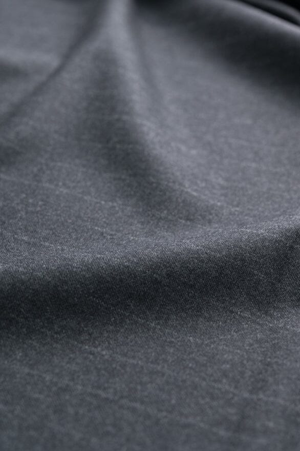 Vintage Suit Fabrics-VBC V20272 Gray Stripe Winter Wool-2.9m