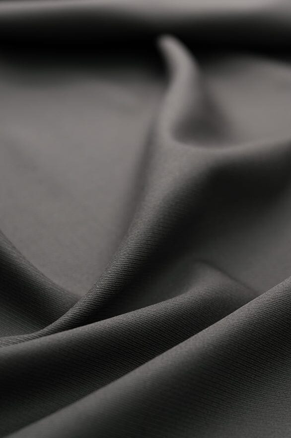 Vintage Suit Fabrics-Vintage Dark Green Wool Cavalry Twill