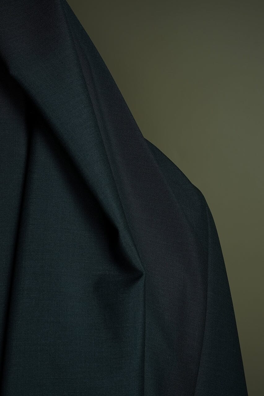 Vintage Suit Fabrics-Vintage V20012 Grey Plain Kid Mohair Suiting -3m