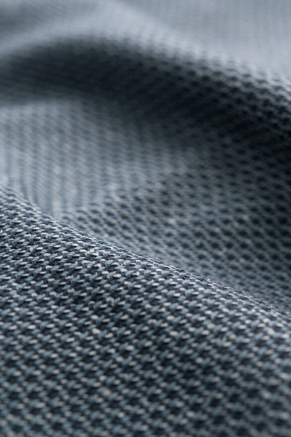 Vintage Suit Fabrics-Vintage V20292 Blue Lambswool & Cashmere Jacketing-1.7m