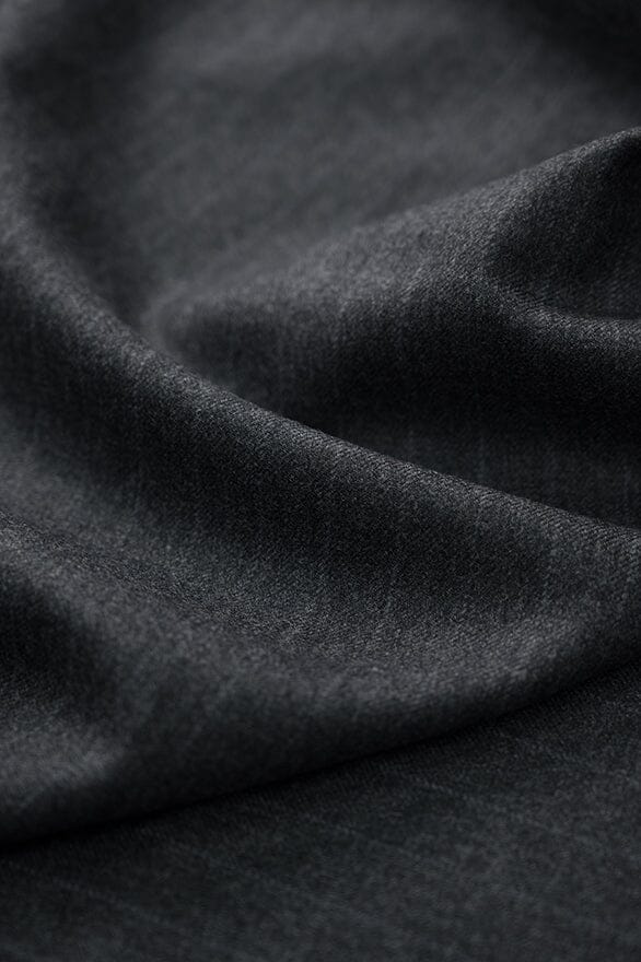 Vintage Suit Fabrics-Vintage V20378 Gray Stripe Suiting -3m
