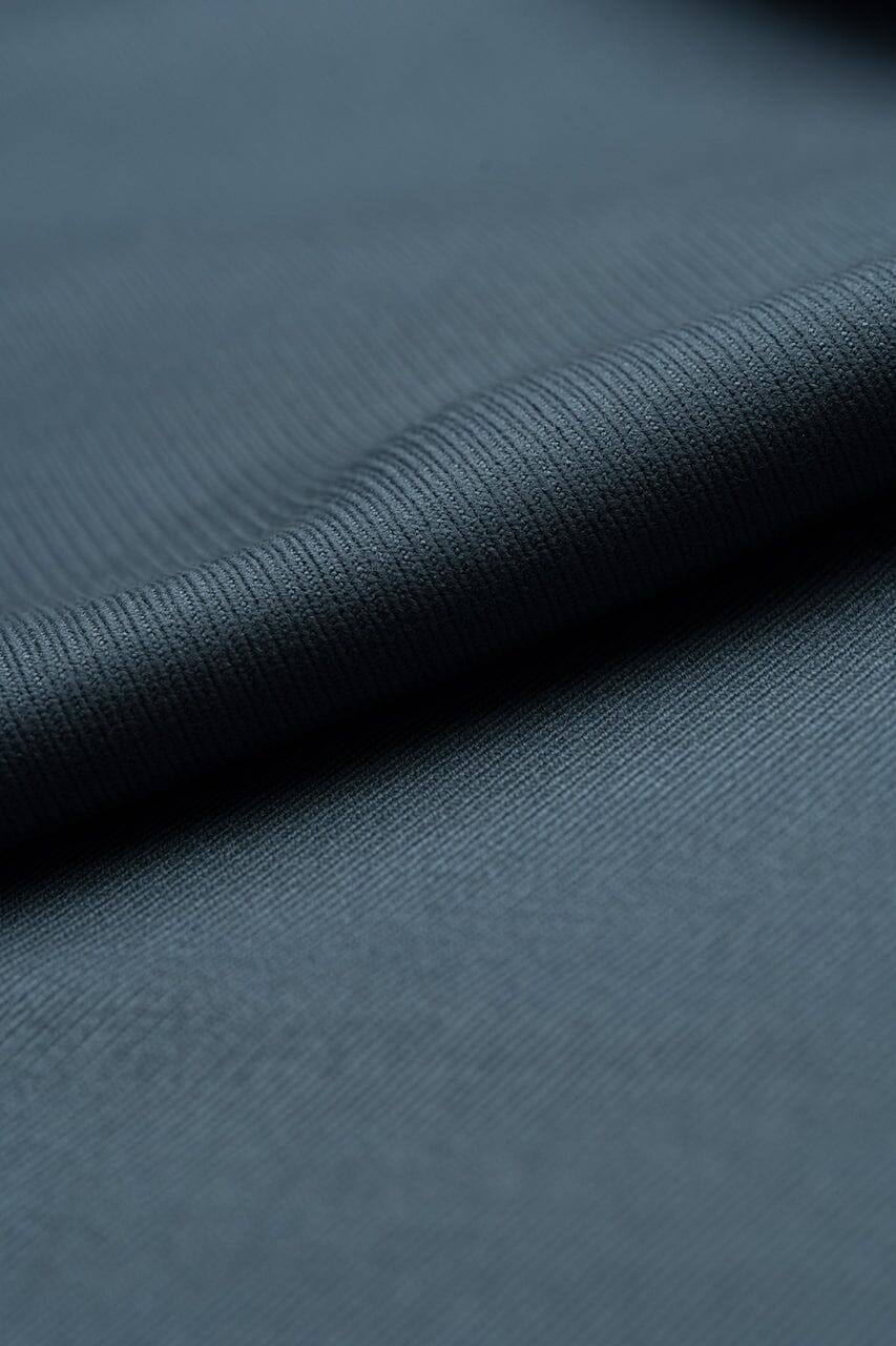 Vintage Suit Fabrics-Vintage V23500 Blue Wool Cavalry Twill Trosuering -1.35m
