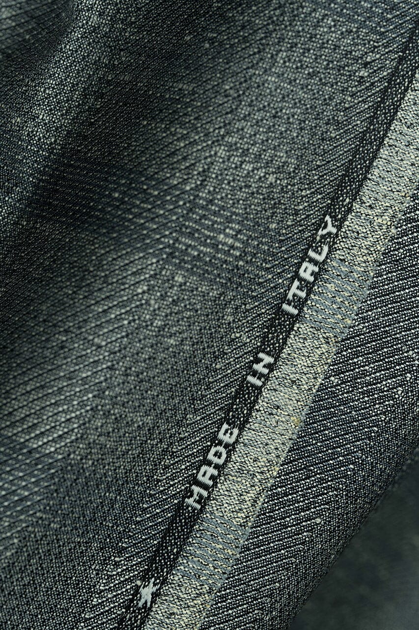 Vintage Suit Fabrics-Vintage V23528 VBC Grey Check Slik Wool Suiting -3.7m