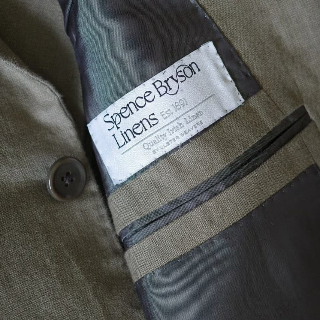 Why Spence Bryson Linen for tailoring suits?