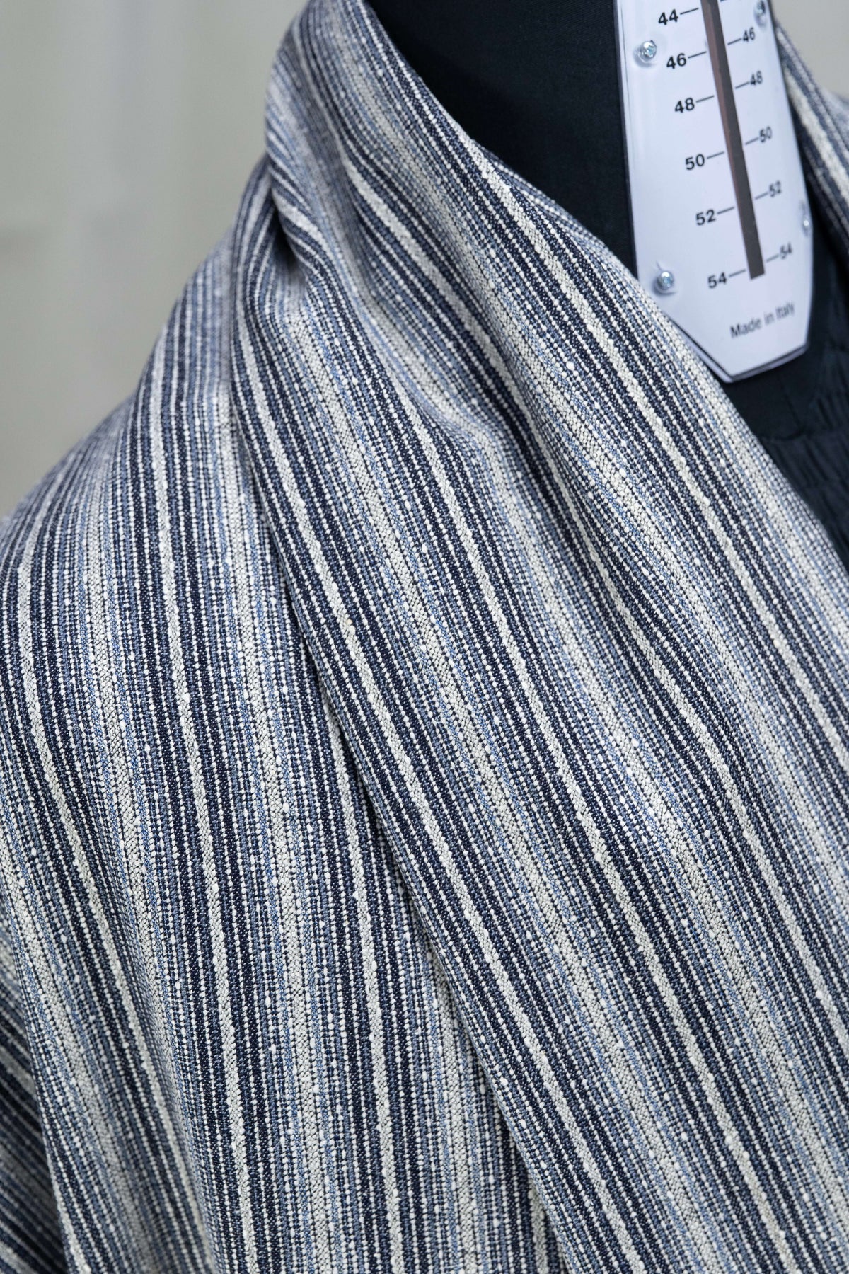 Barclays Wool & Silk Fancy Stripe Suit Fabric (V26009)-2.8 Meters - Yoo's Club