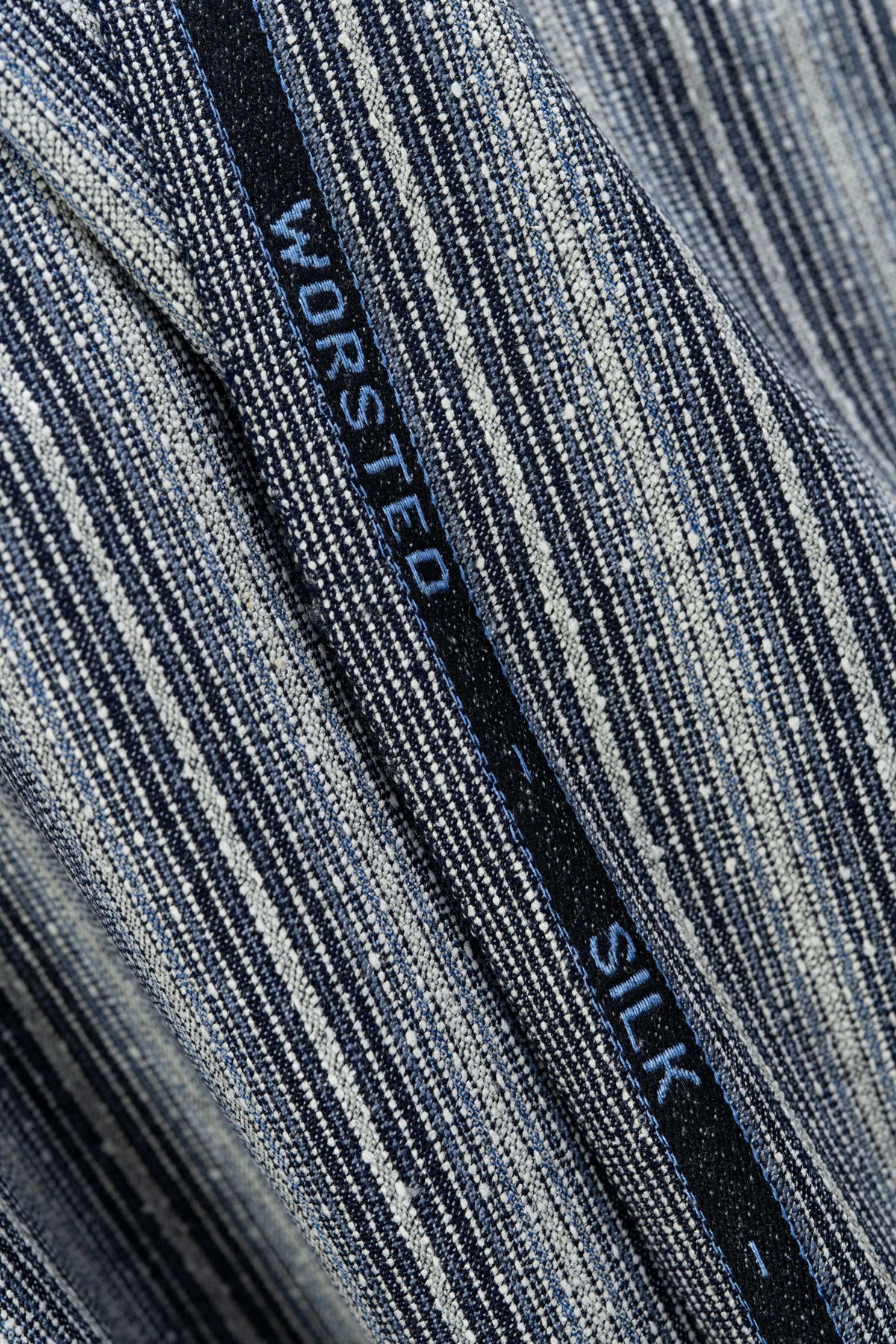 Barclays Wool & Silk Fancy Stripe Suit Fabric (V26009)-2.8 Meters - Yoo's Club