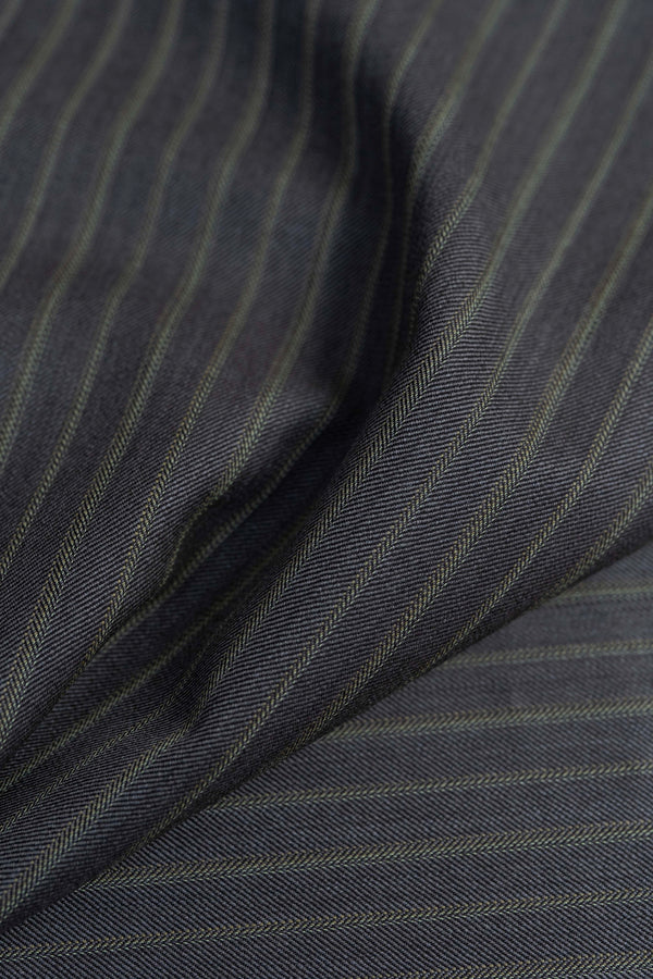 Barrington Brown Super 120s Wool & Cashmere Suiting (15039)-4m