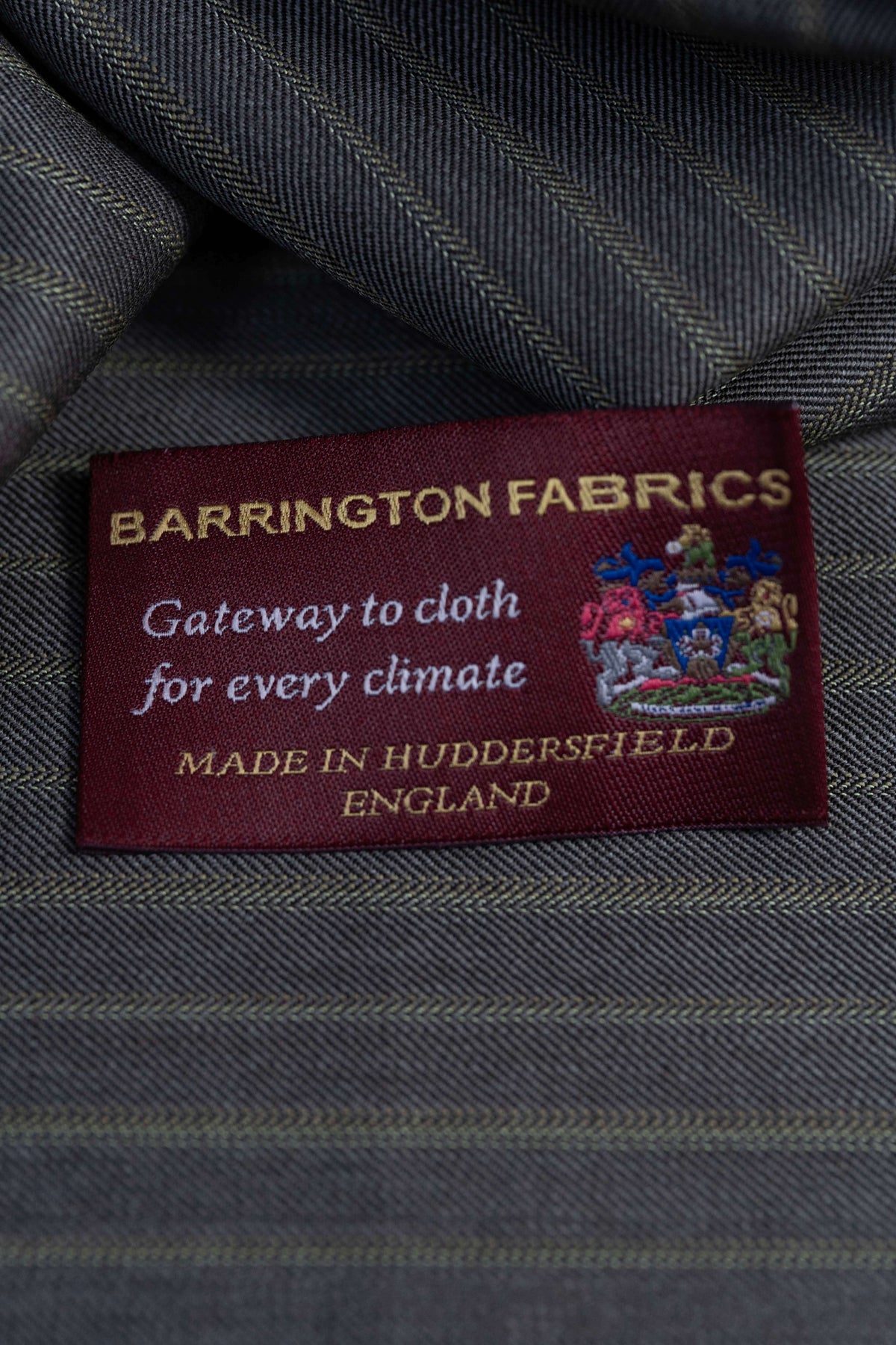 Barrington Brown Super 120s Wool & Cashmere Suiting (15039)-4m - Yoo's Club