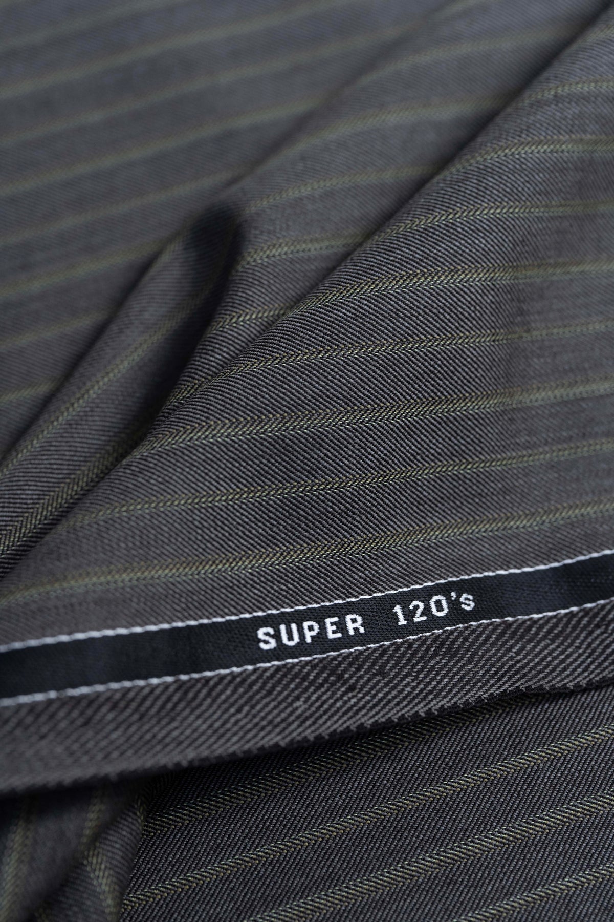 Barrington Brown Super 120s Wool & Cashmere Suiting (15039)-4m - Yoo's Club