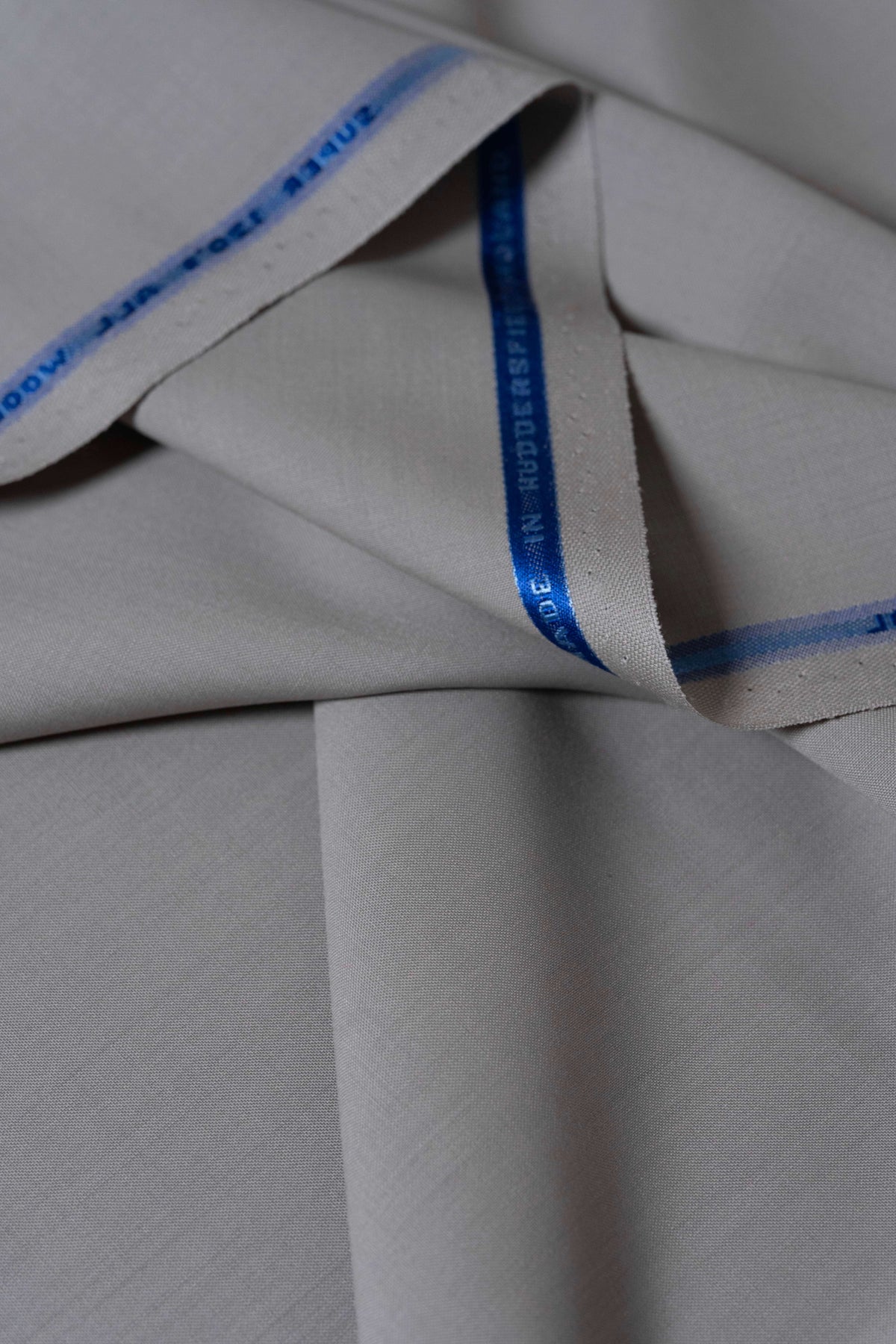 Barrington Panama Weave Smoke Color Super 120's Wool Suit Fabric (41044) - Yoo's Club