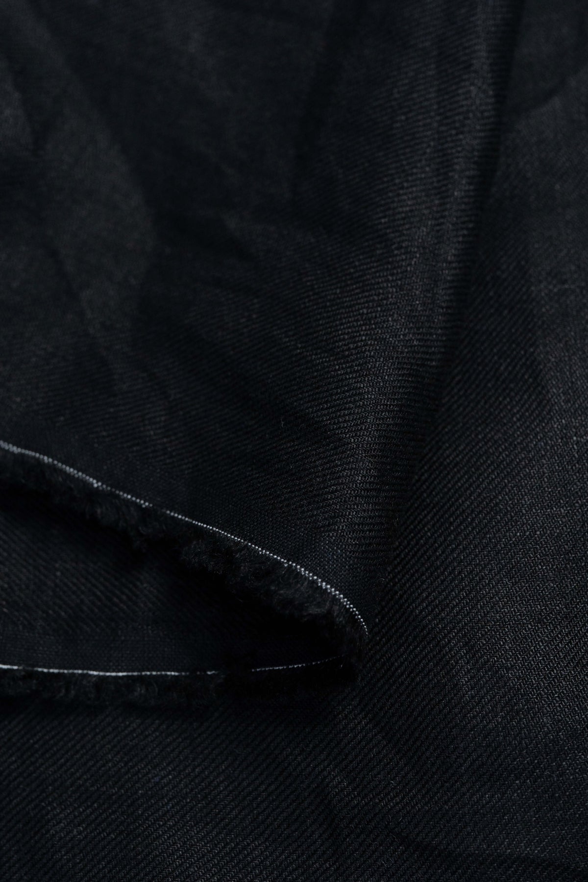 Black Linen Jacketing Fabirc Made in Japan (C)? - Yoo's Club