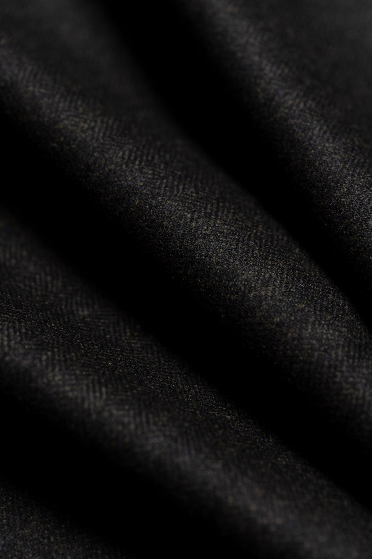 Botto Giuseppe Dark Brown Herringbone Wool Cashmere Jacketing- (GB101) - Yoo's Club