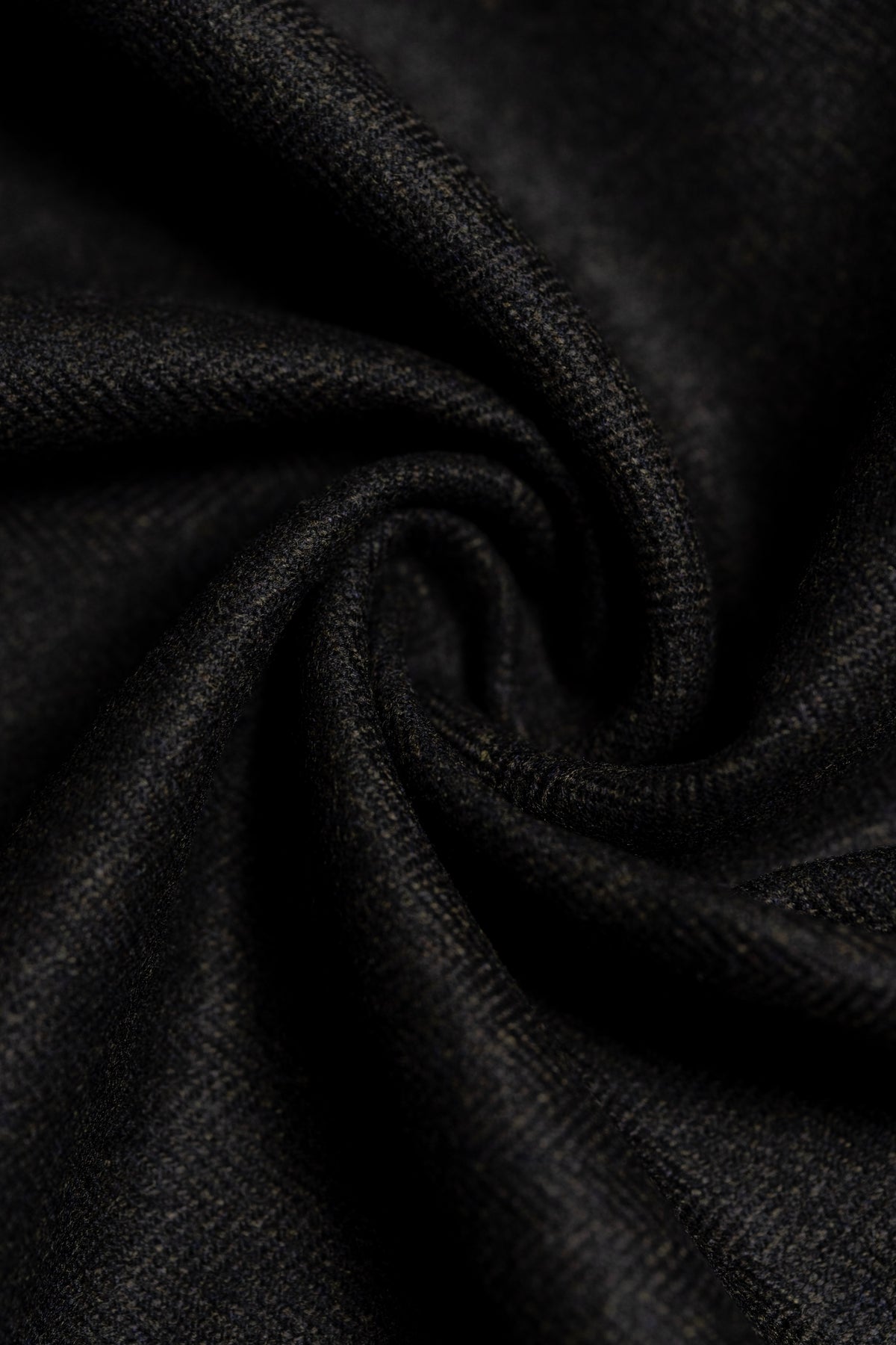 Botto Giuseppe Dark Brown Herringbone Wool Cashmere Jacketing- (GB101) - Yoo's Club