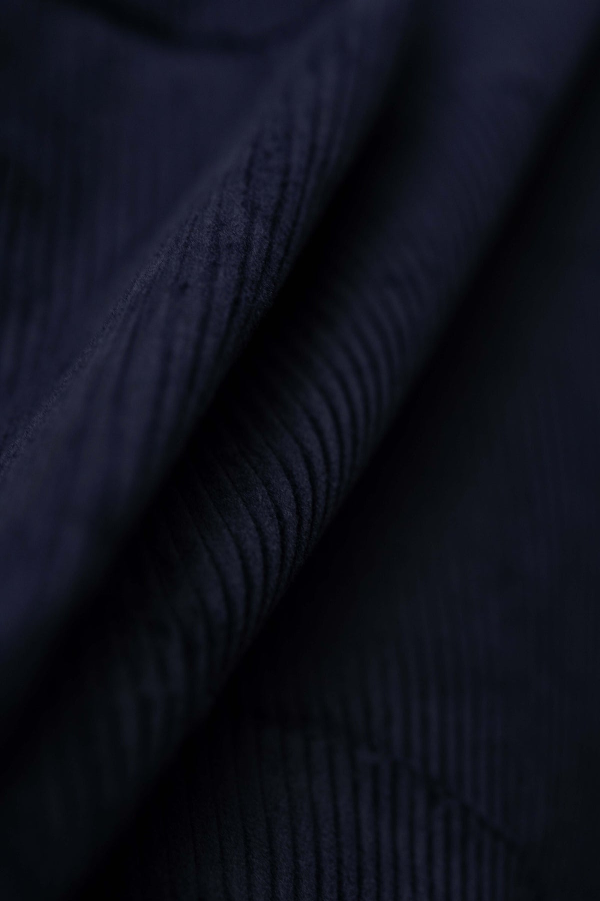 Dark Blue Cotton Corduroy Trousers Fabric (V26099)- 1.55 Meters - Yoo's Club