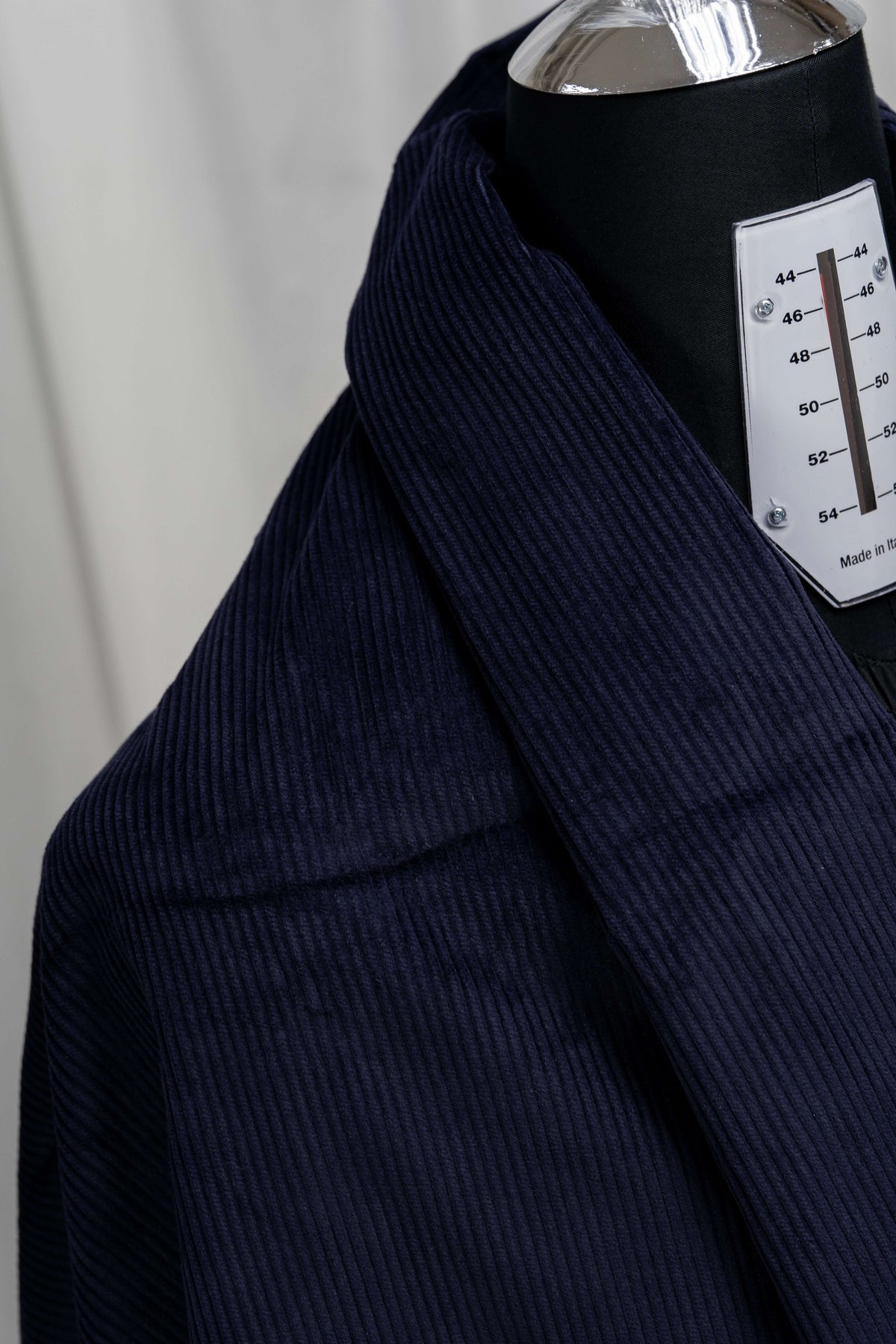 Dark Blue Cotton Corduroy Trousers Fabric (V26099)- 1.55 Meters - Yoo's Club