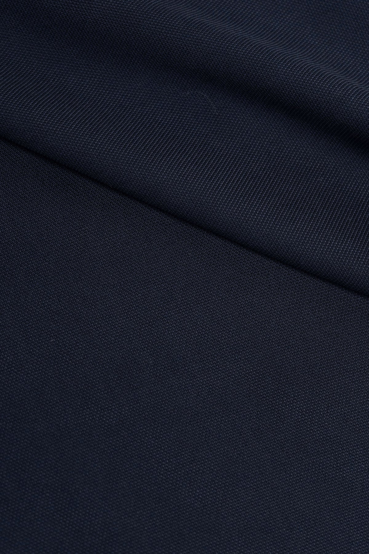 Dark Blue Linen in Oxford Weave Made in Japan