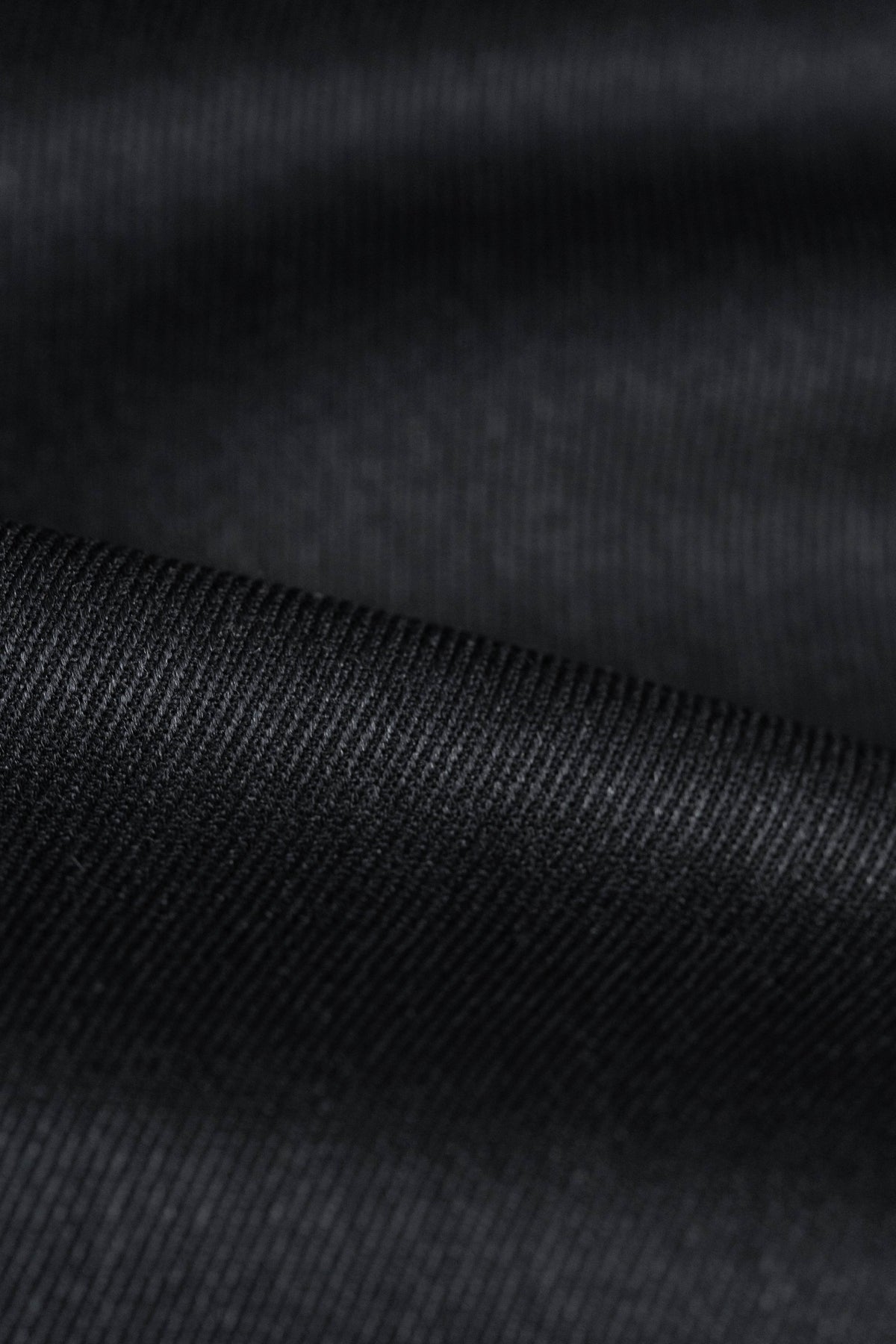 Dark Charcoal Cavalry Twill Wool Fabric - Yoo's Club