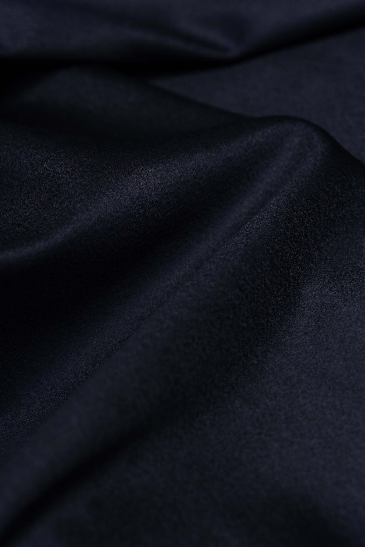 Dark Navy Wool & Cashmere Jacketing Fabric produced by Loro Piana - 3.5 Meters - Yoo's Club