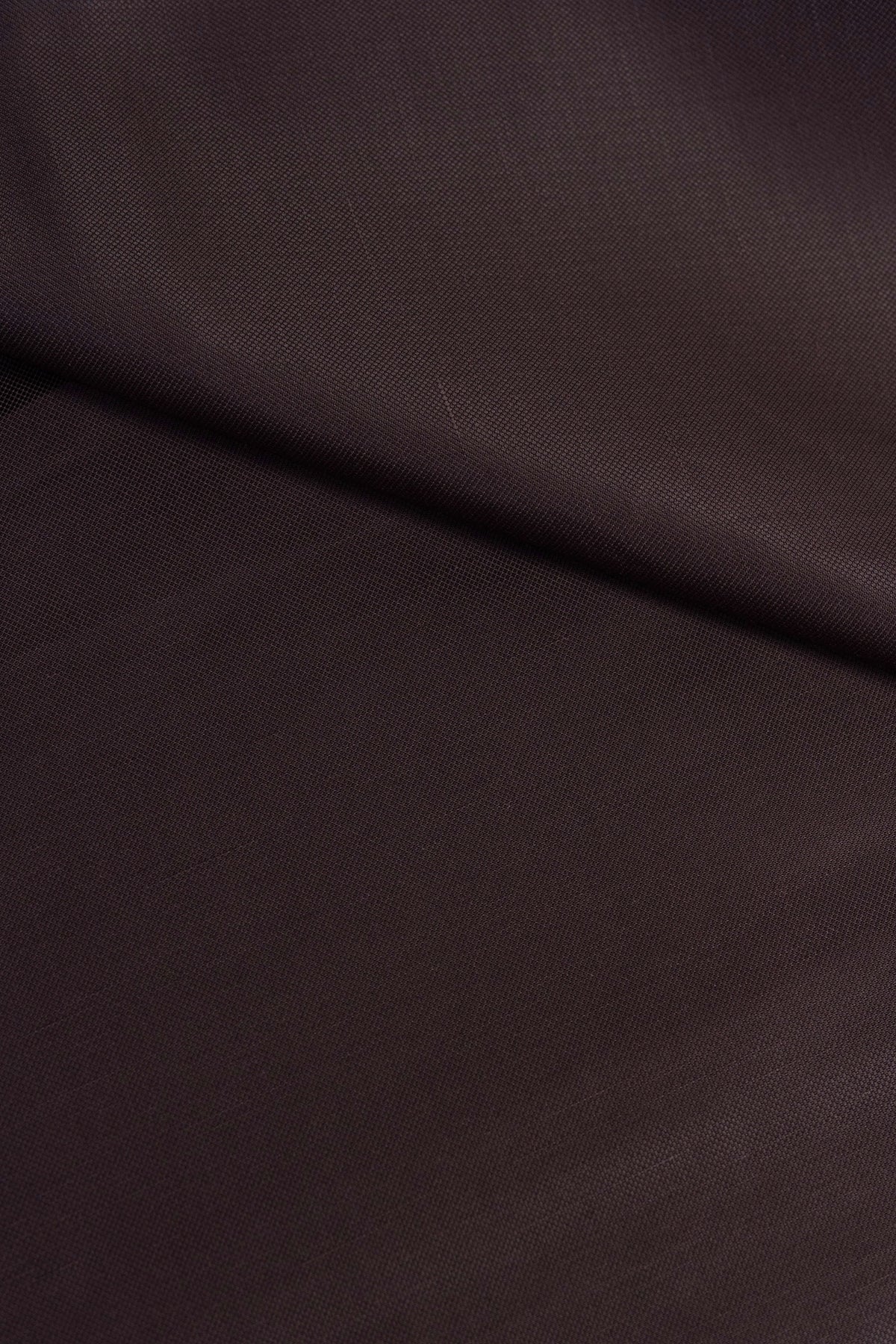 Dark Red Linen in Oxfor Weave Made in Japan Yoo's Club