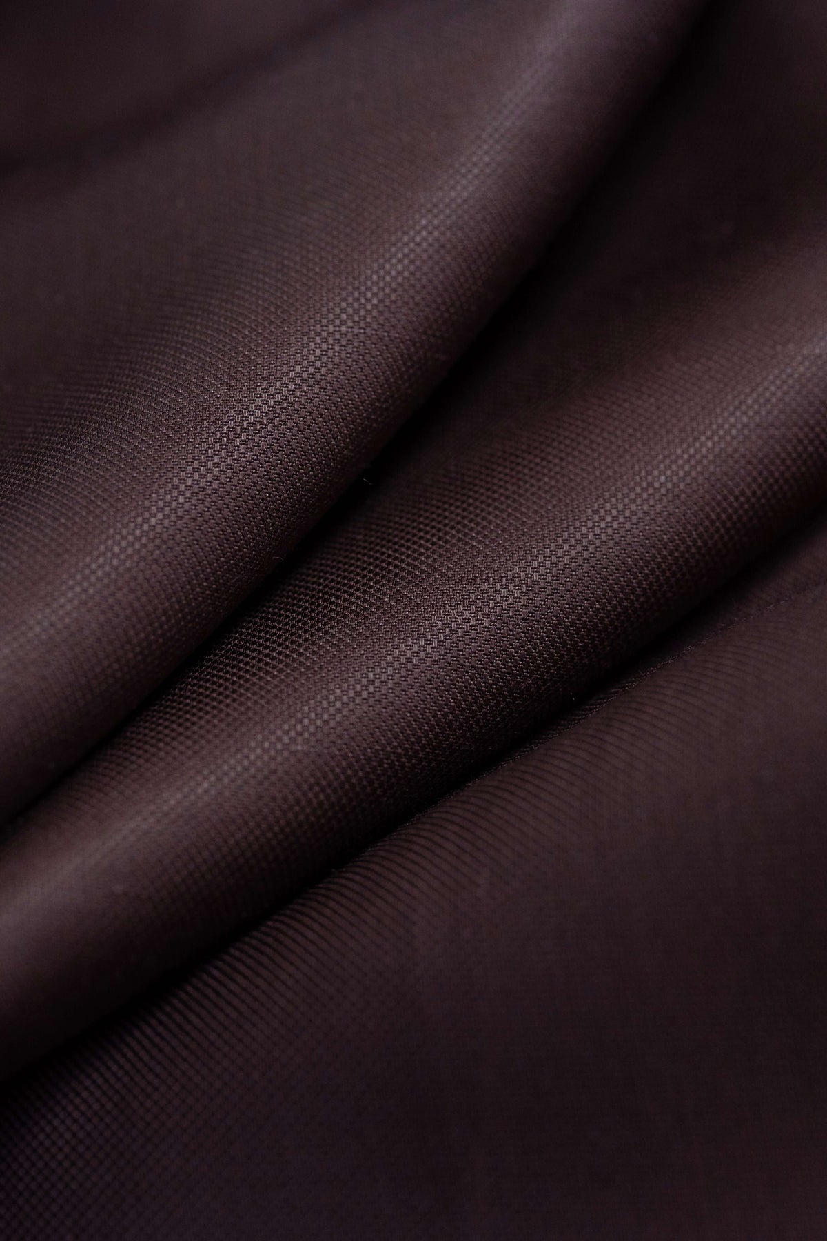 Dark Red Linen in Oxfor Weave Made in Japan Yoo's Club