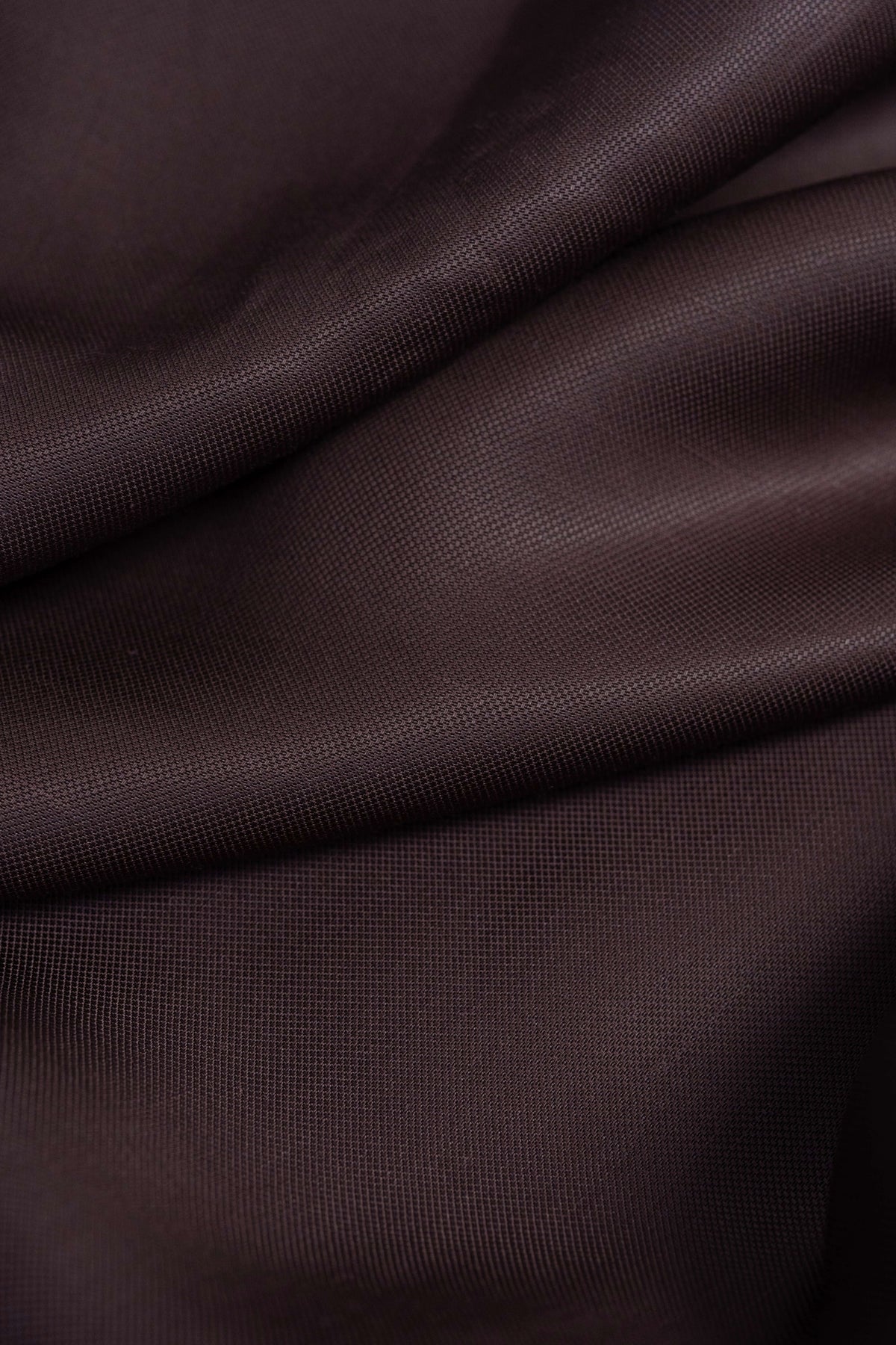Dark Red Linen in Oxfor Weave Made in Japan Yoo's Club
