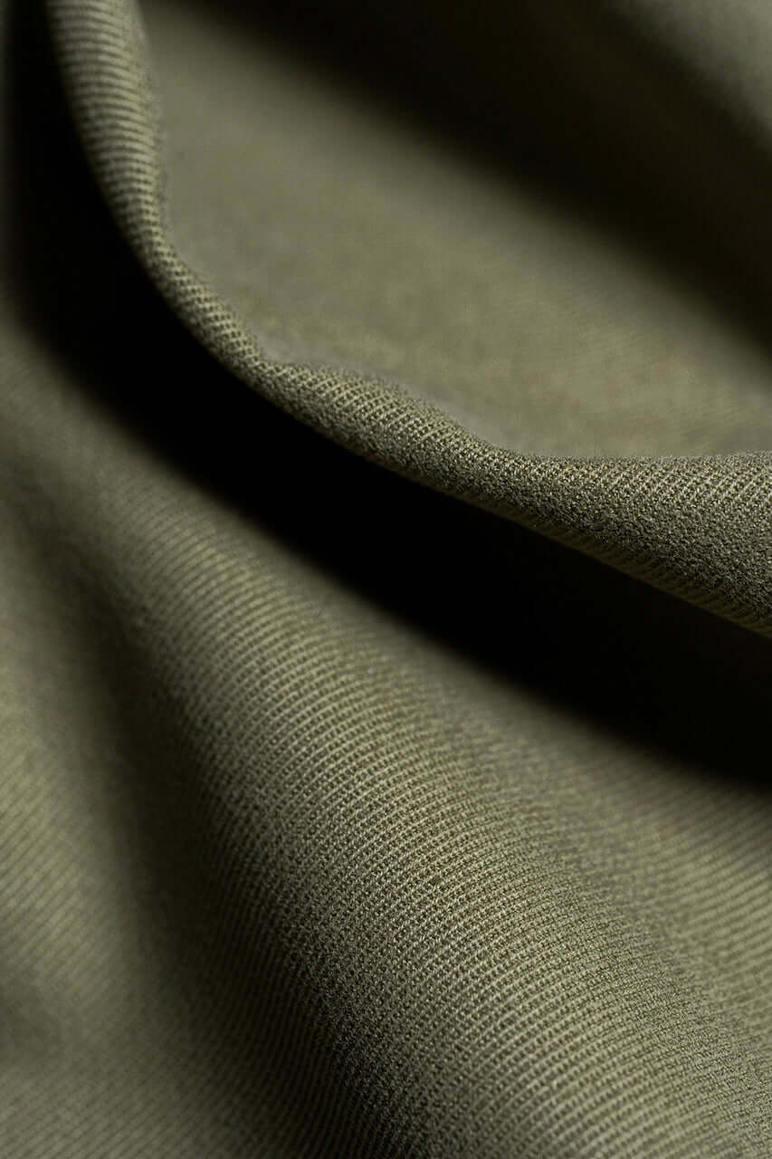 Oliver Green Cotton Trousers Fabric- 1.8m - Yoo's Club