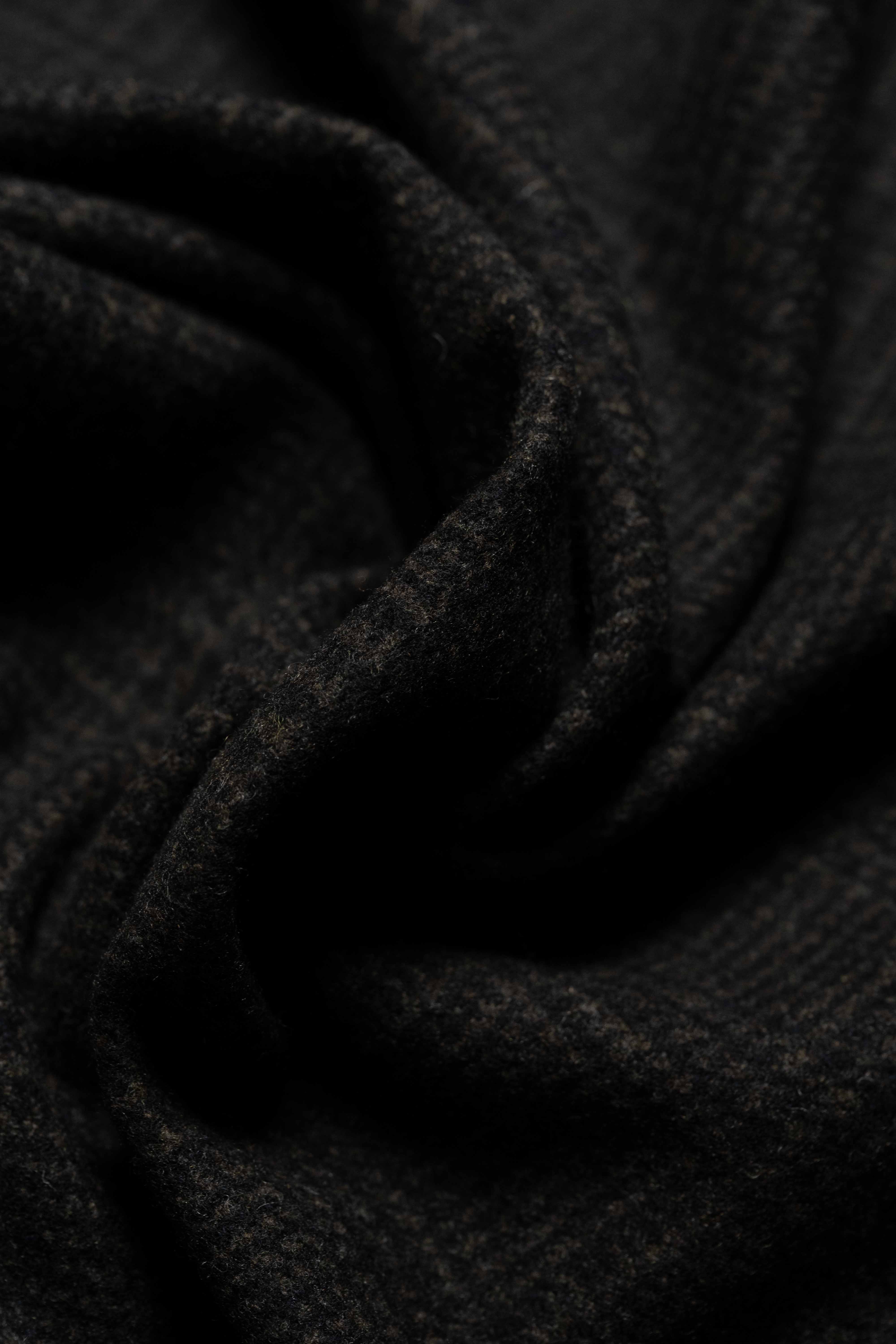 Dark Brown PoW Check Wool for Vest /Jacket-1.65m - Yoo's Club