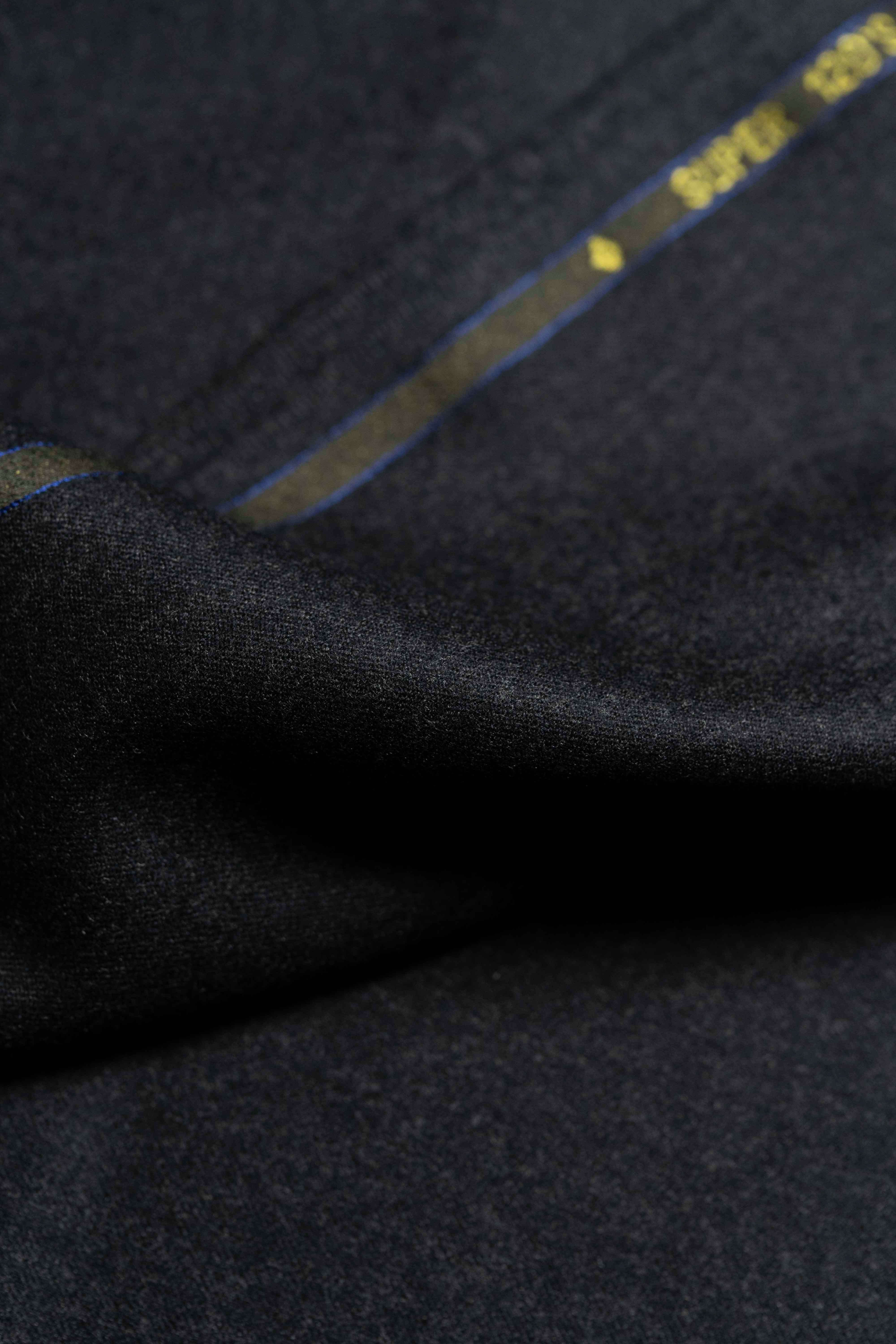 VBC Charcoal Super 120's Flannel Suit Fabric (SA-1210)-3m - Yoo's Club