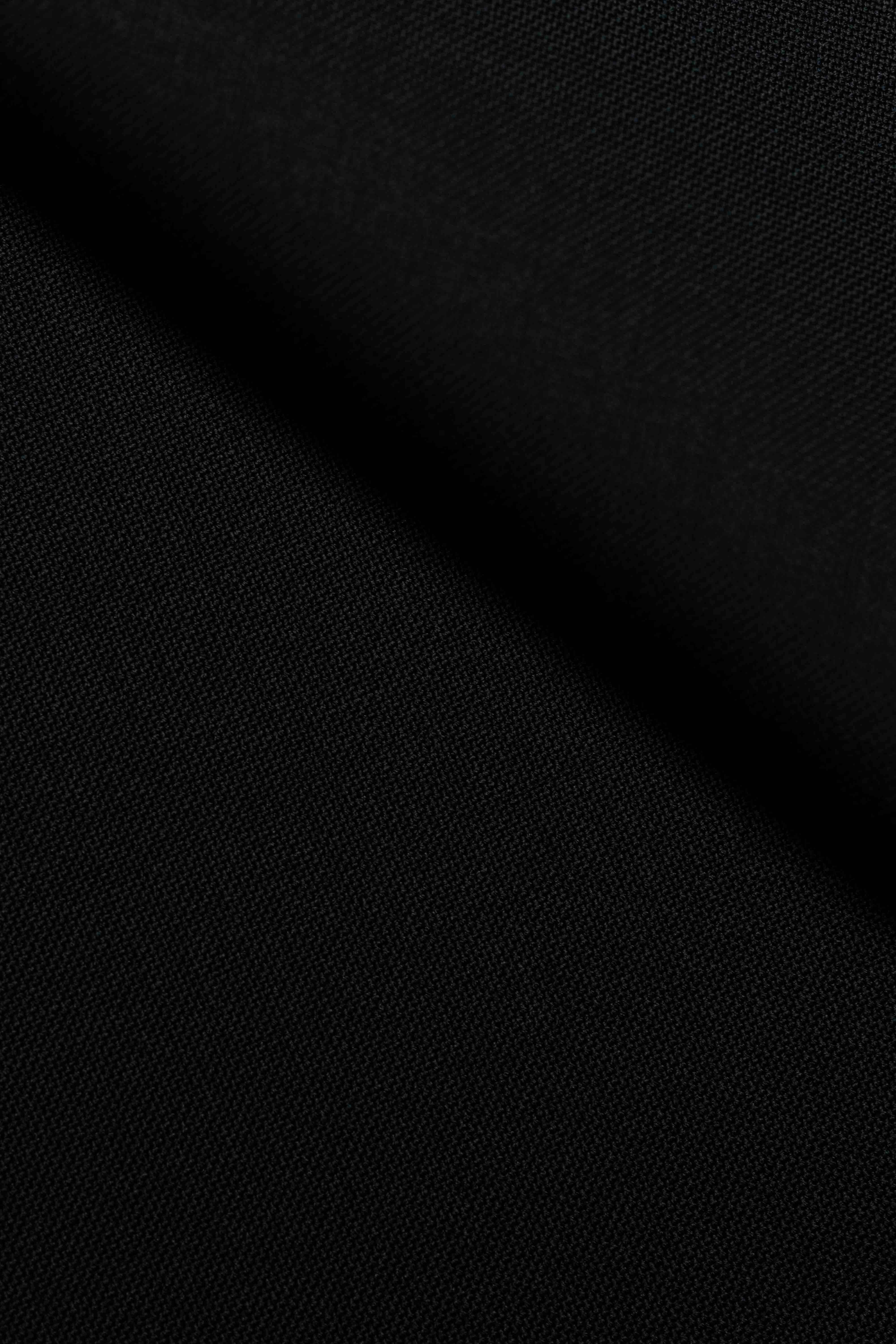 VBC Black Super 110's Wool Suit Fabric (GC30134)-5m - Yoo's Club