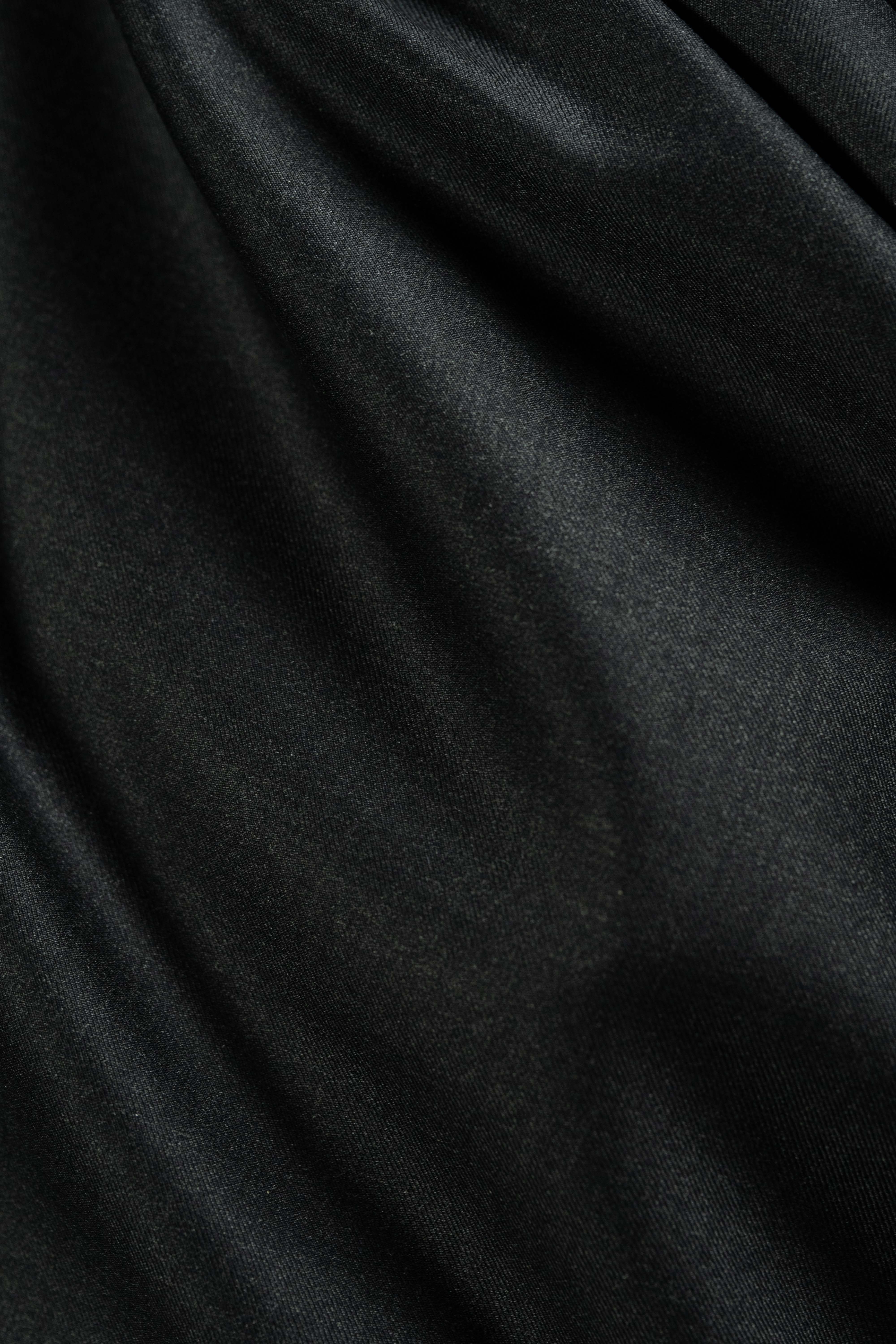 VBC Dark Charcoal Wool & Cashmere Suit Fabric (V23793)-3m - Yoo's Club