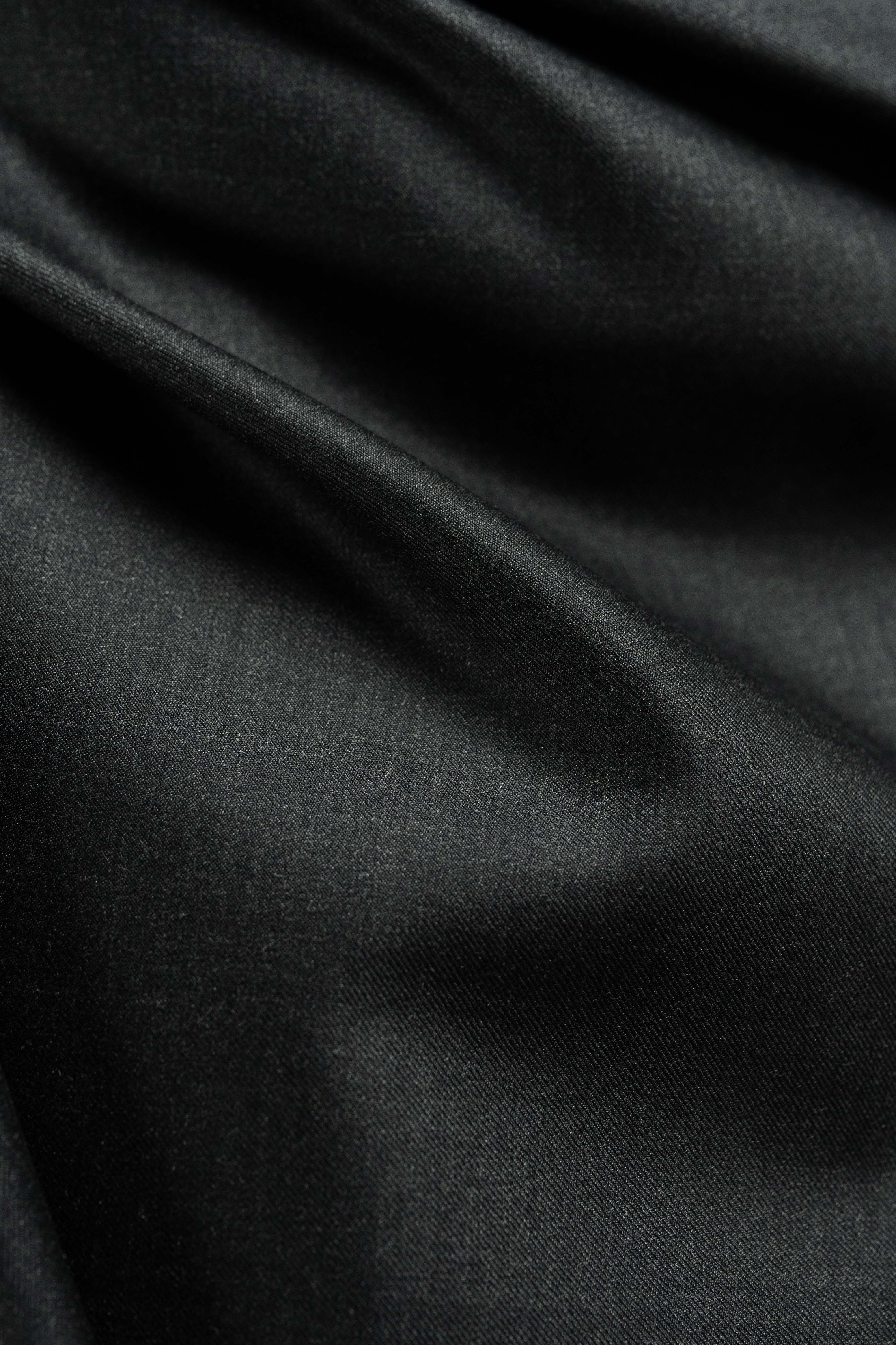 VBC Dark Charcoal Wool & Cashmere Suit Fabric (V23793)-3m - Yoo's Club