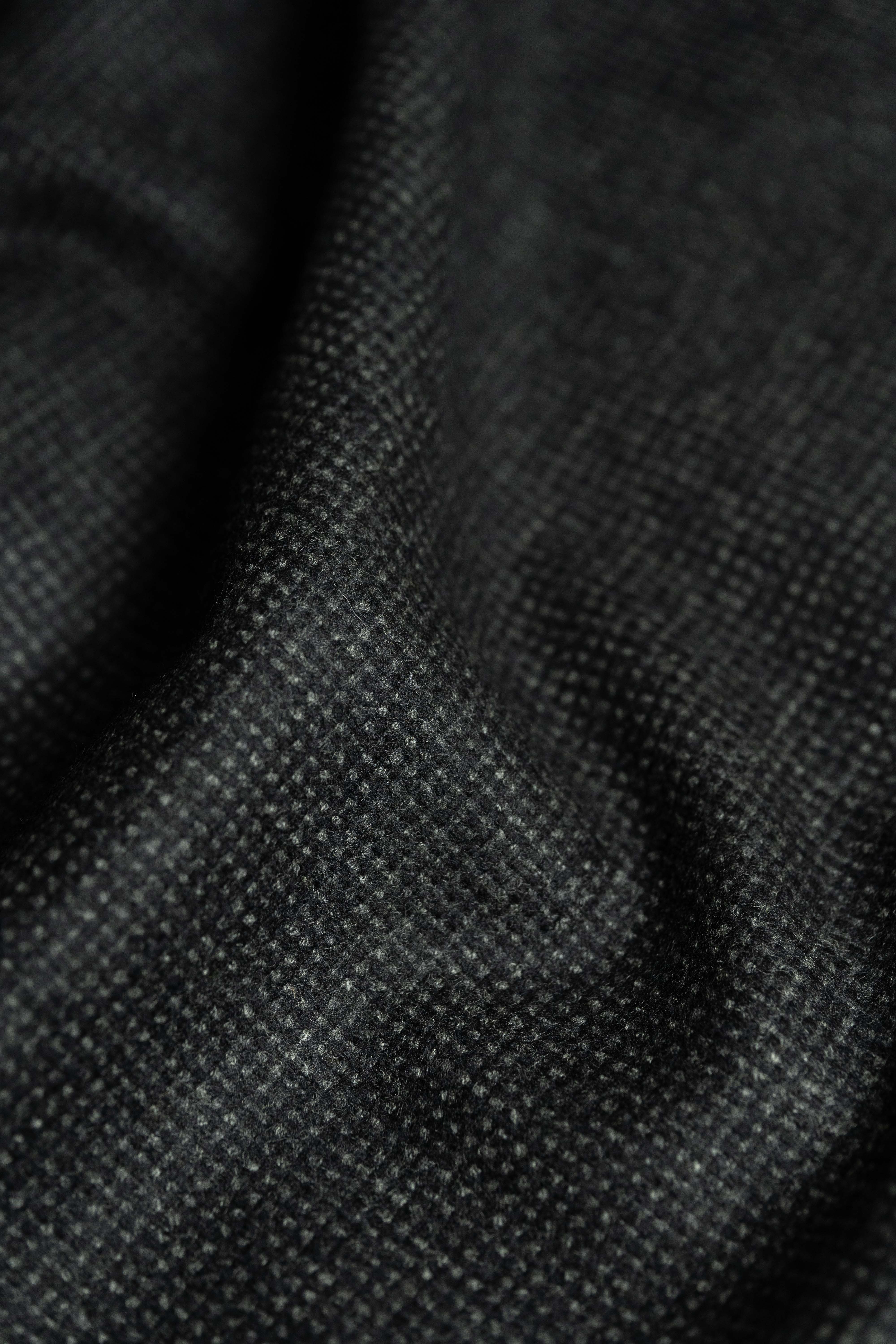 Italy Dark Charcoal Cashmere Jacketing- (SEC23-05) - 3.2m - Yoo's Club