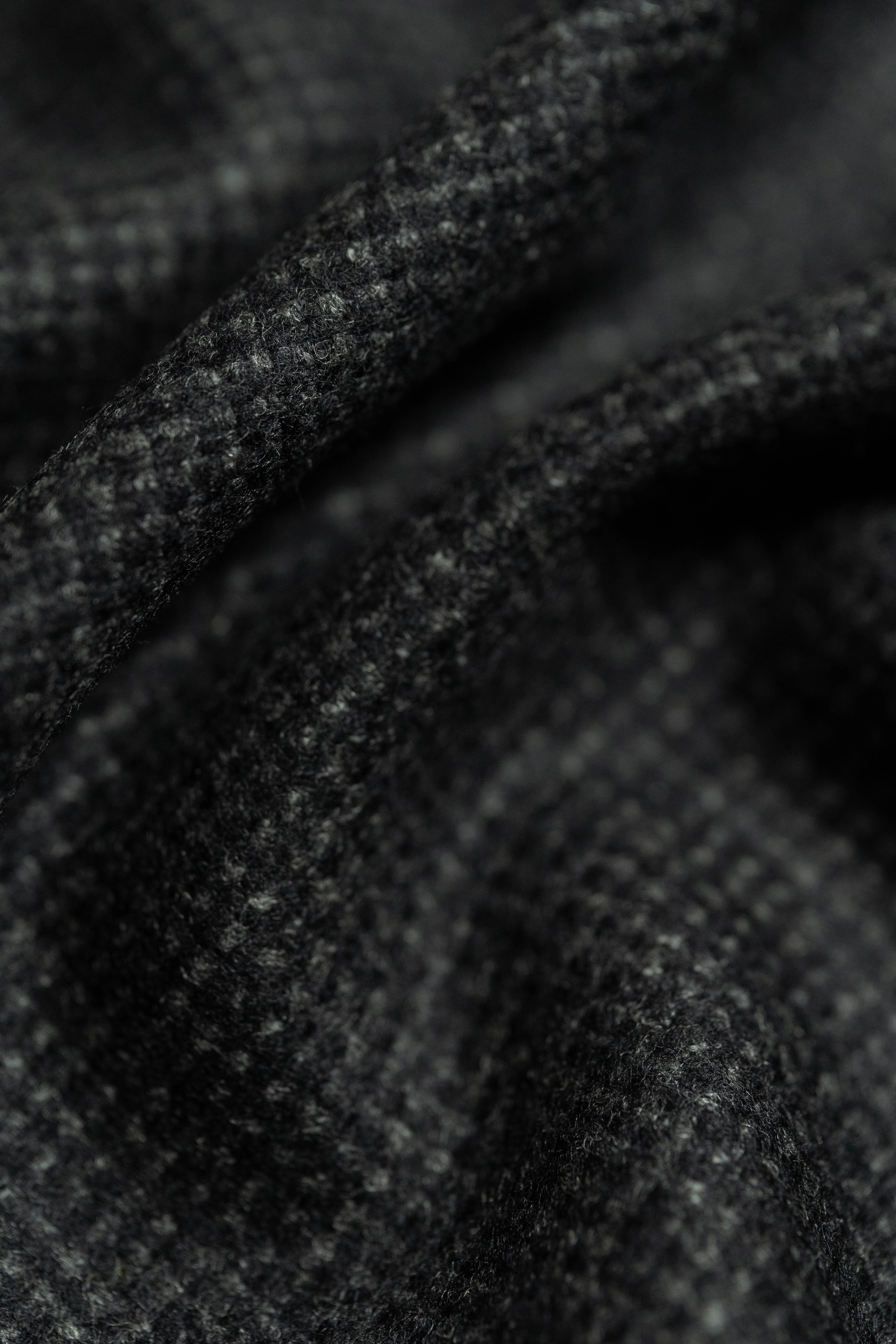 Italy Dark Charcoal Cashmere Jacketing- (SEC23-05) - 3.2m - Yoo's Club