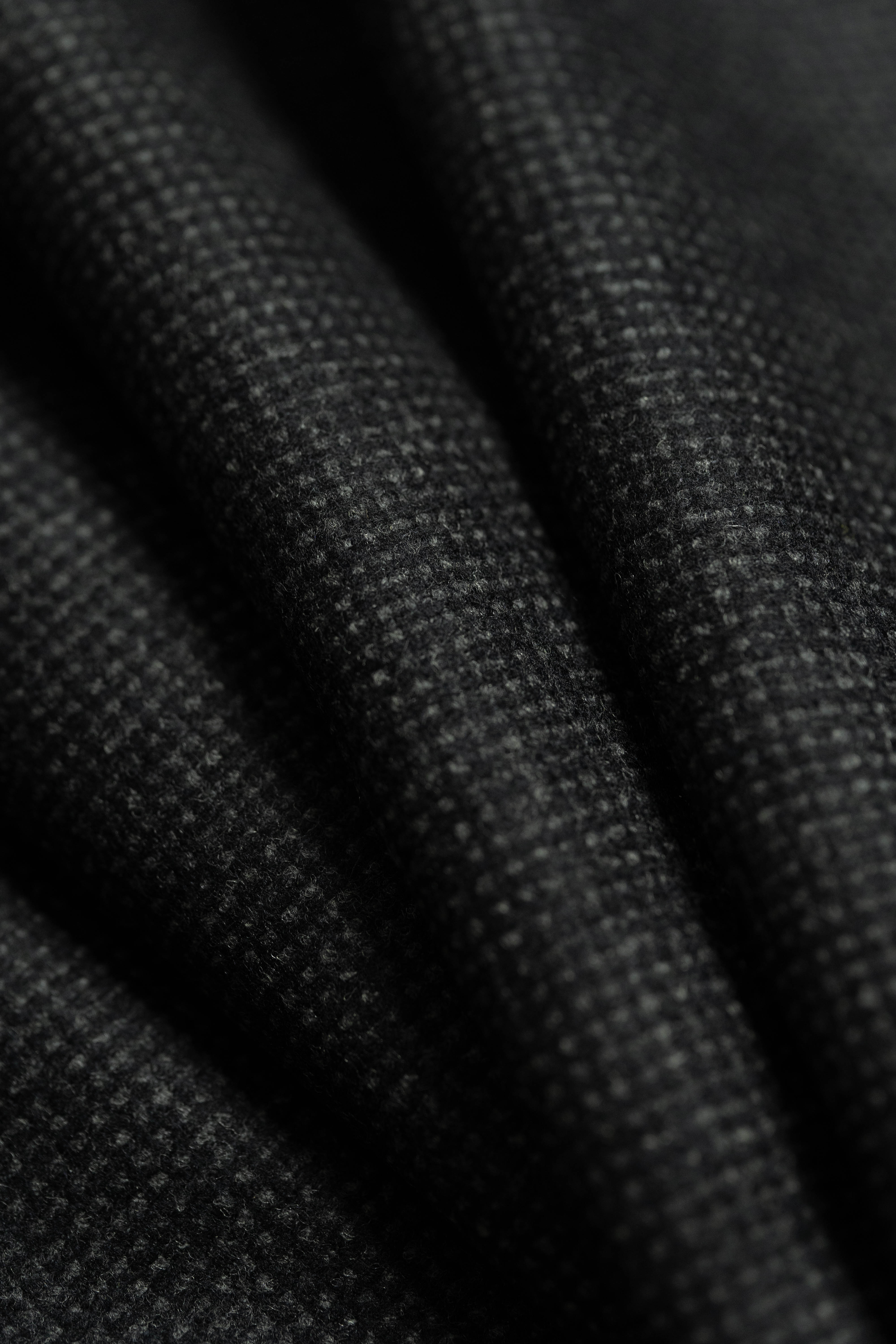 Italy Dark Charcoal Cashmere Jacketing- (SEC23-05) - 3.2m - Yoo's Club