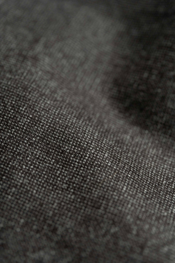 Wool Flannel in Dark Taupe Pinhead -(V23751)
