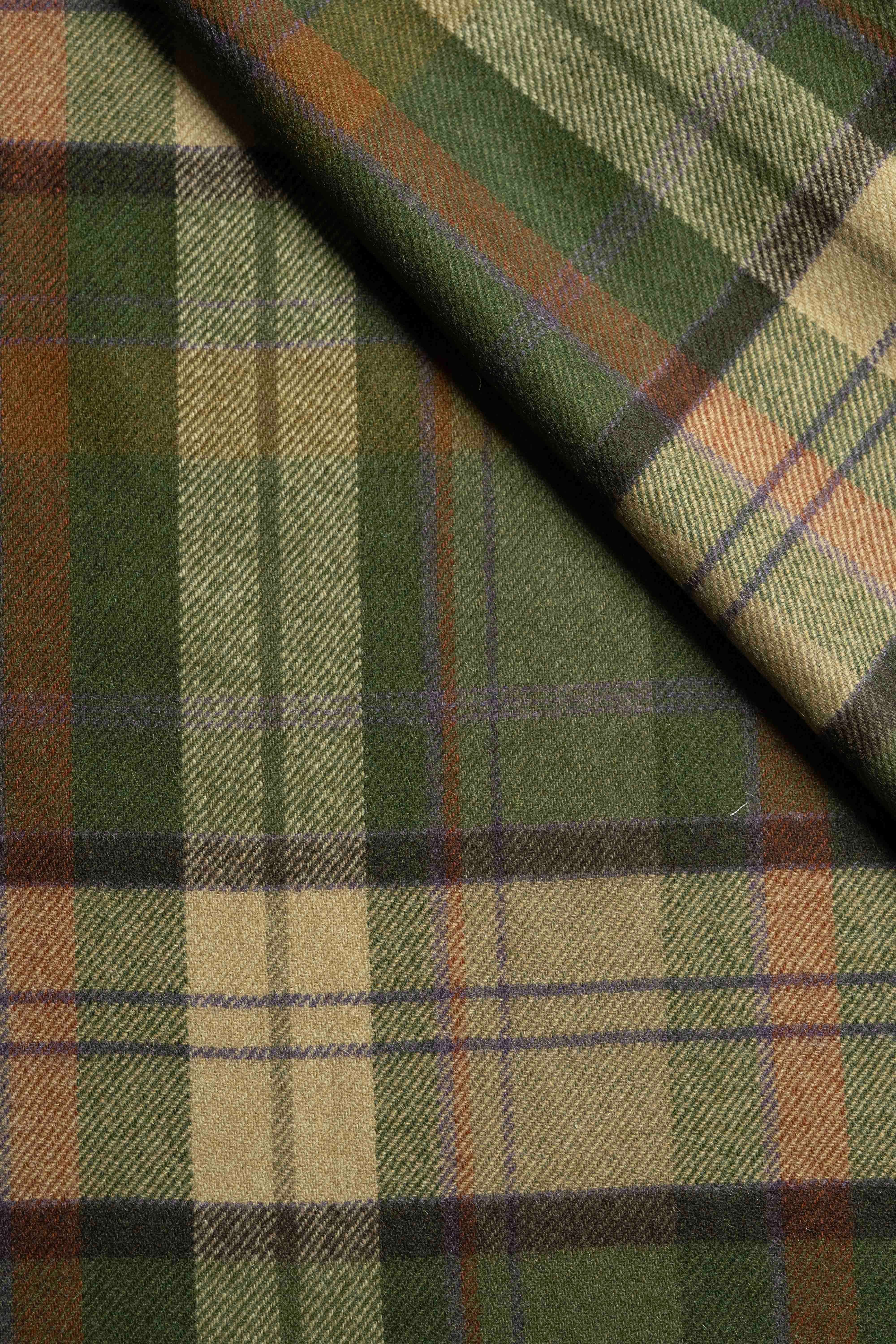 Joshua Ellis Pure Cashmere in Fancy Check Vin20-JEC01 - Yoo's Club