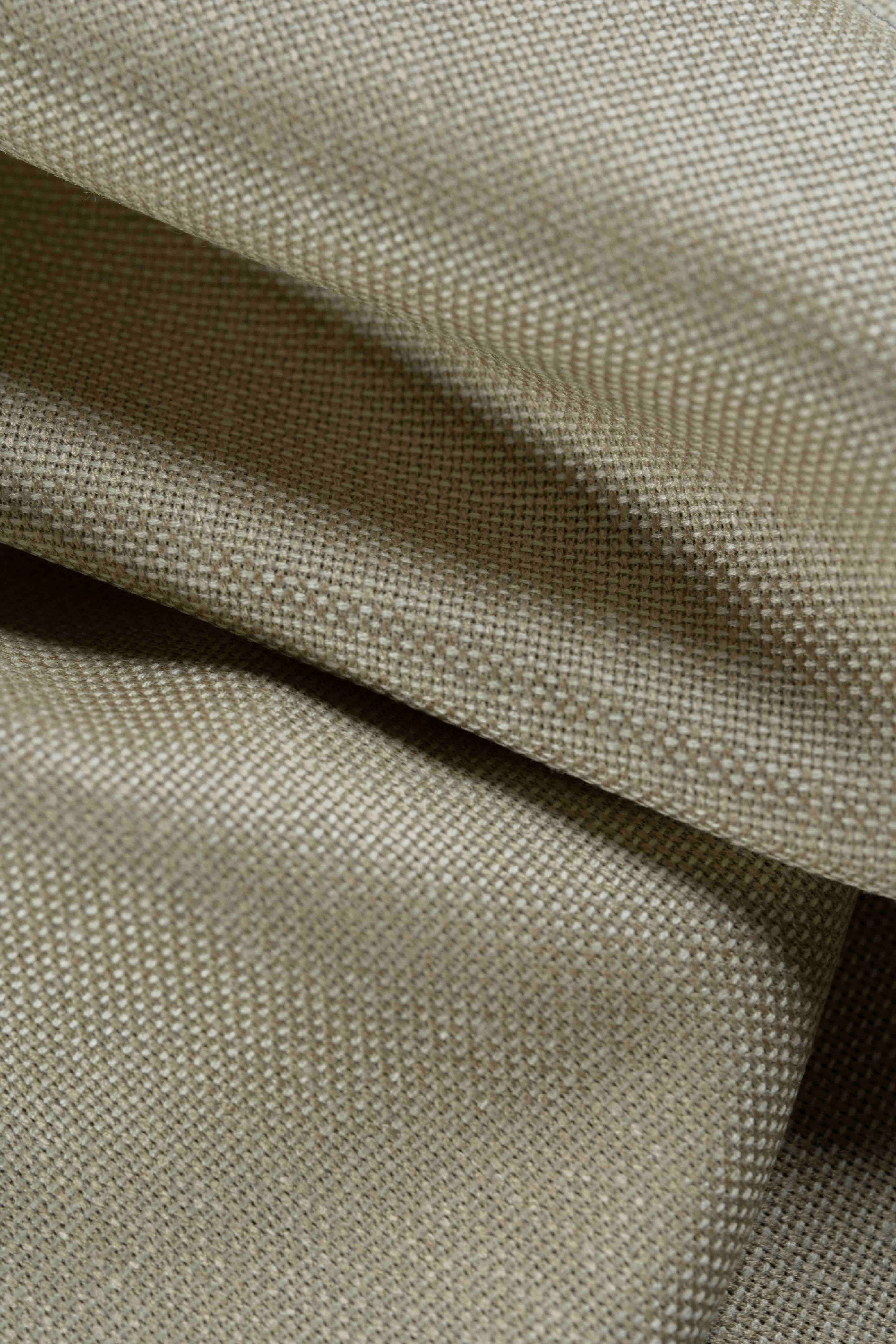 Groves & Lindley Beige Wool Silk Mohair Linen Suit Jacket Fabric (3916)-2.6m - Yoo's Club