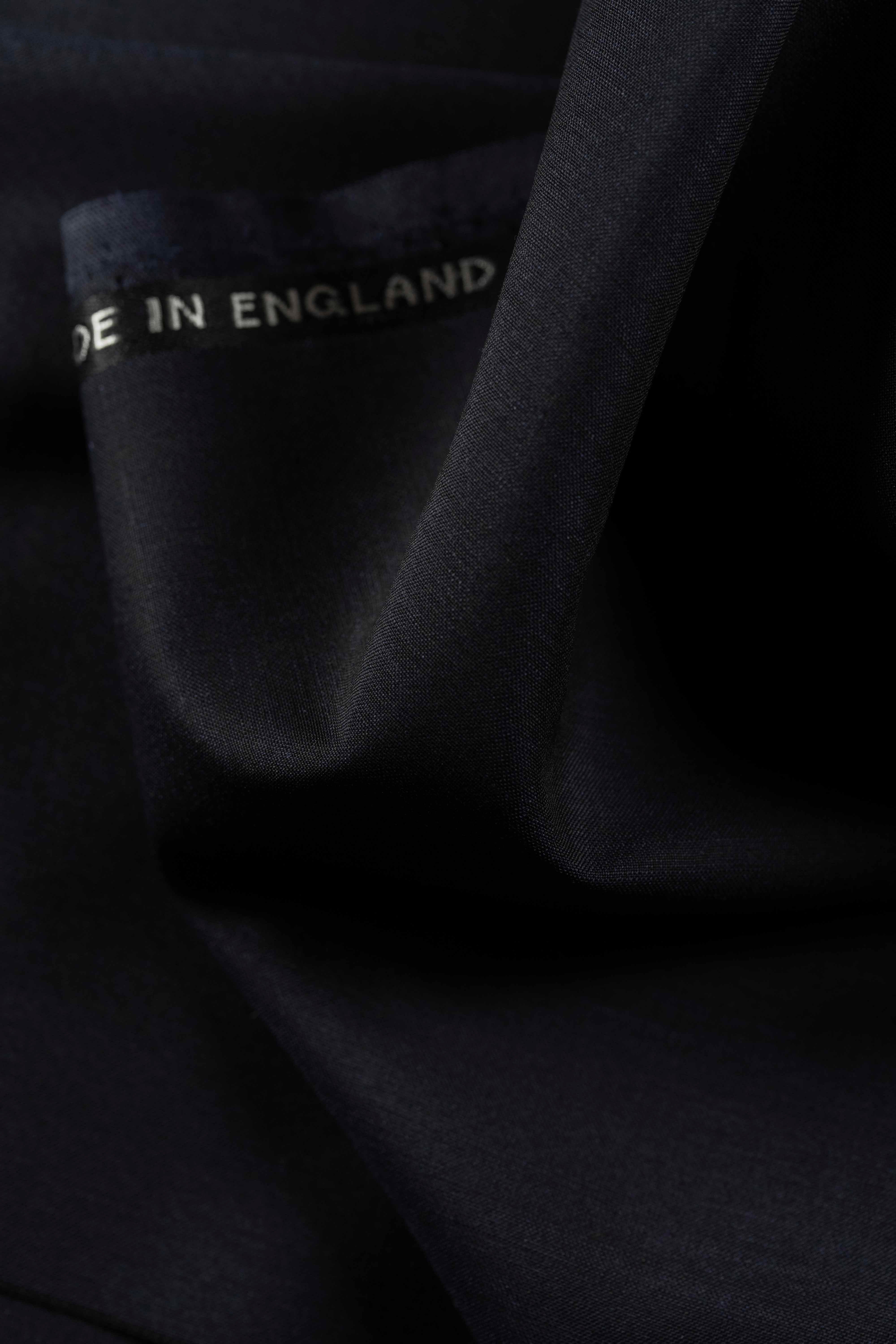 Taylor & Lodge Midnight Navy Super 150's Wool & Kid Mohair (STK-22)-3m - Yoo's Club